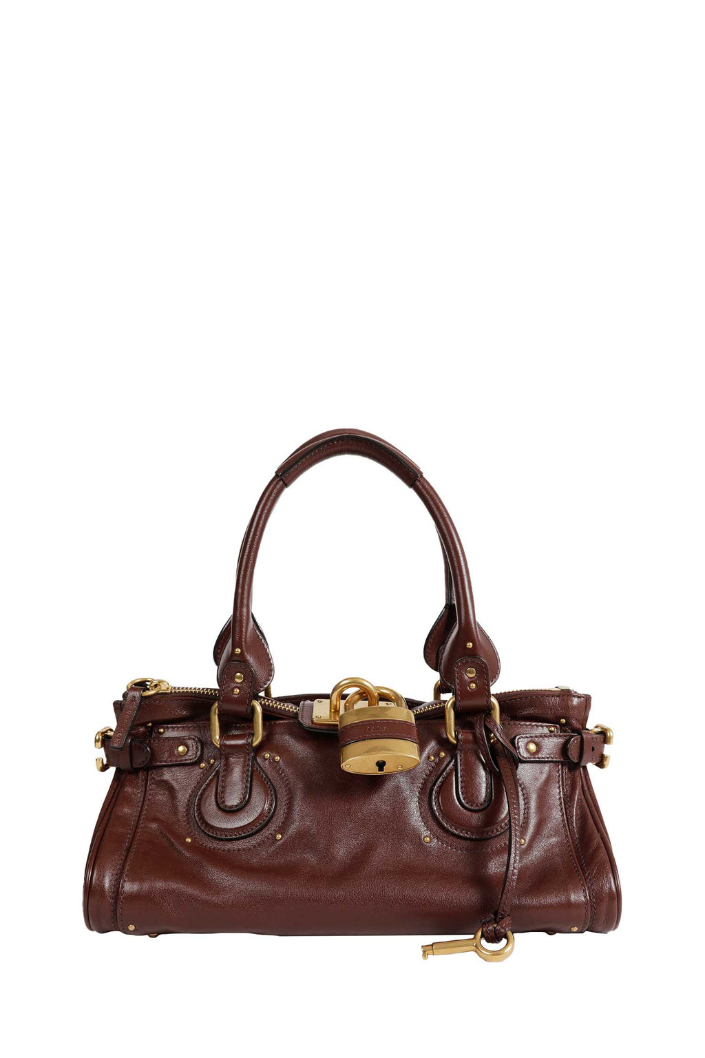 Grained Leather Paddington Bag Chloe оригінал – Купити в Україні – боковий вид