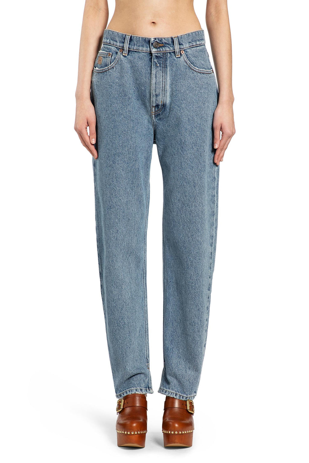 Оригінальна High-Rise Tapered Jeans Chloe – вид ззаду