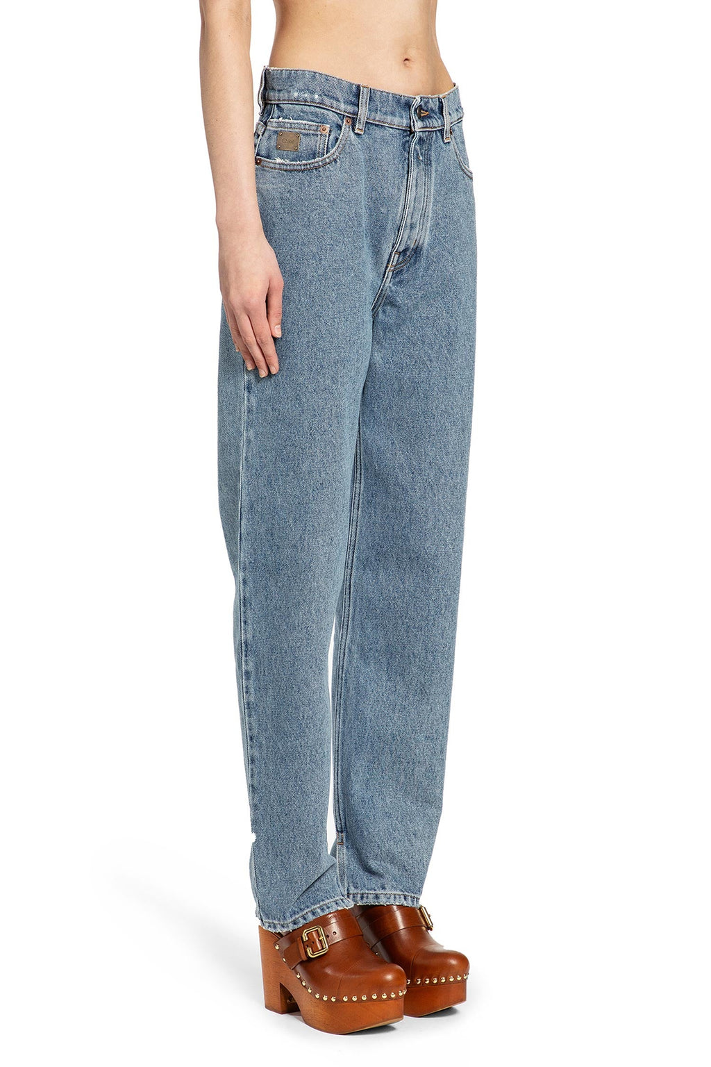 Оригінальна High-Rise Tapered Jeans Chloe – детальний вид