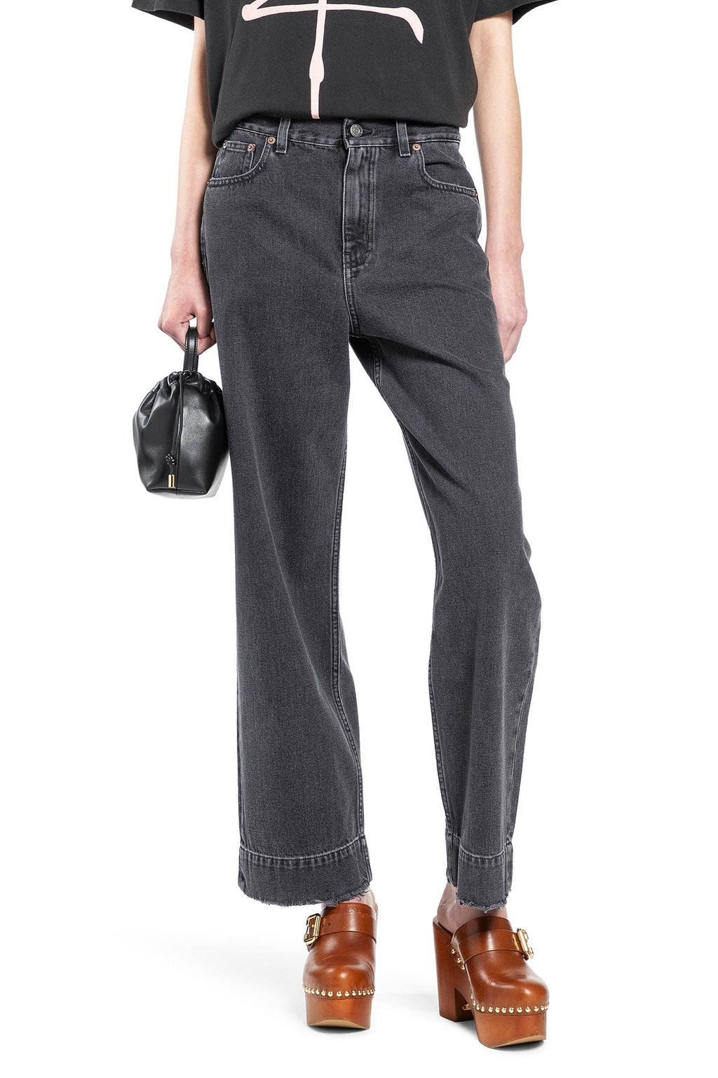 High-Rise Cropped Jeans Chloe оригінал – Купити в Україні – боковий вид