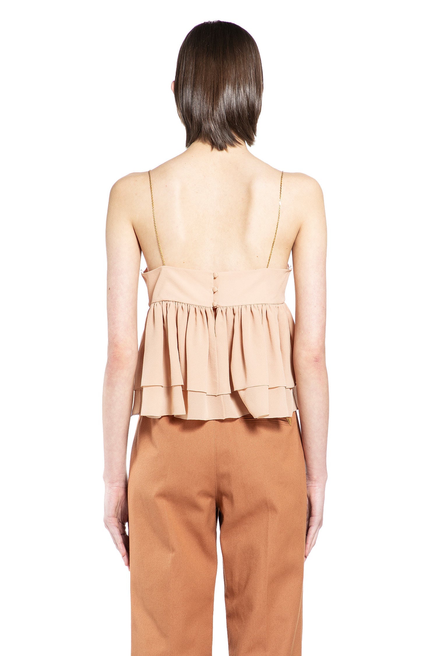 Sleeveless Ruffle Top Chloe оригінал – Купити в Україні – збільшений вид