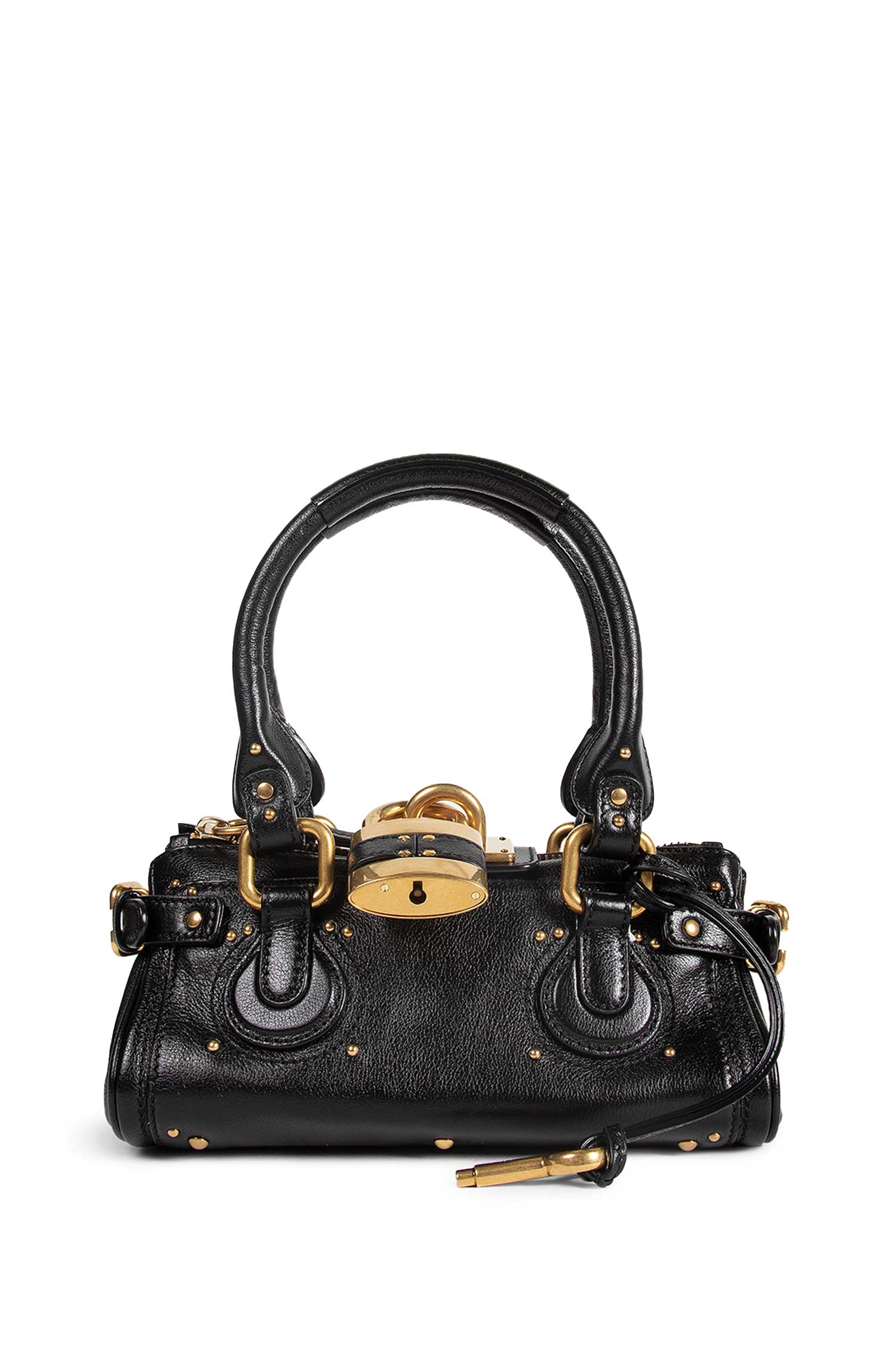 Small Paddington Bag In Grained Leather Chloe оригінал – Купити в Україні – боковий вид