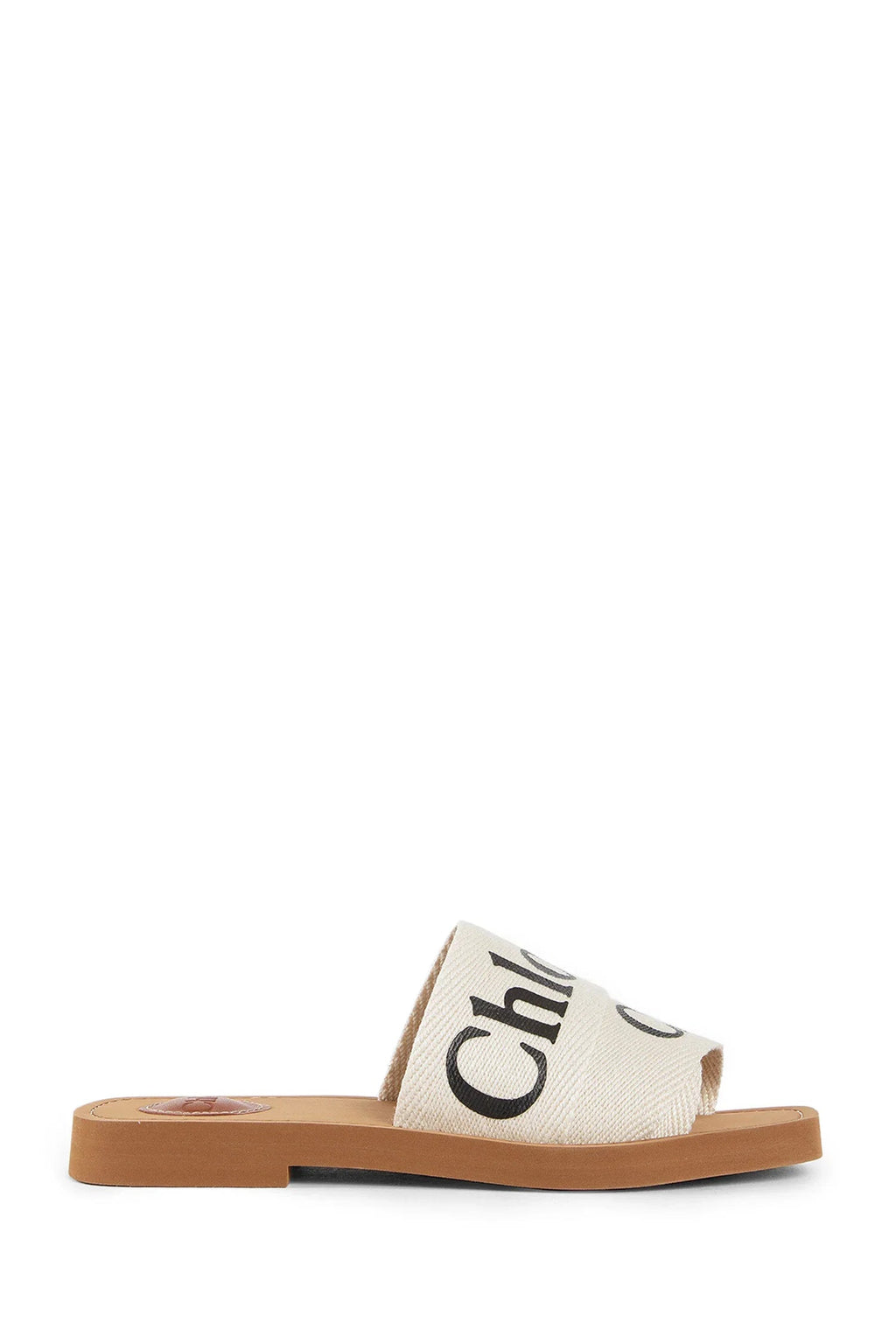 Woody Flat Sandals Chloe – Гарантія оригінальності – боковий вид