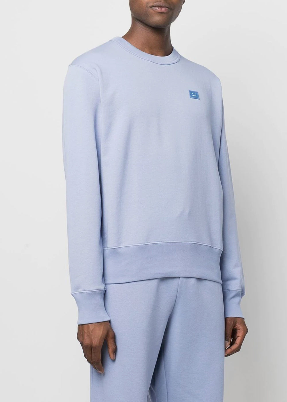 Оригінальна Pale Purple Fairah Sweatshirt Acne studios – вид ззаду