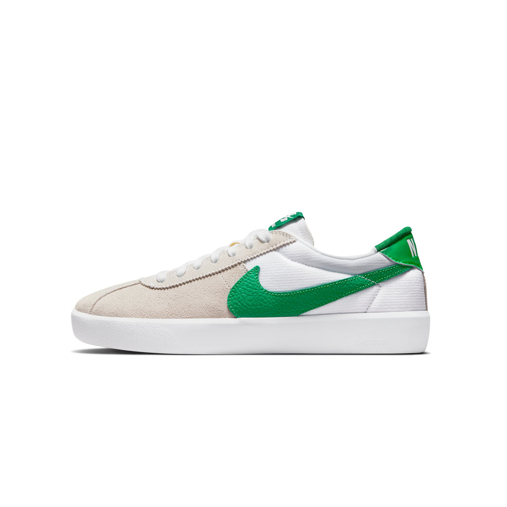 Mens Bruin React Shoes White Nike – Гарантія оригінальності – боковий вид