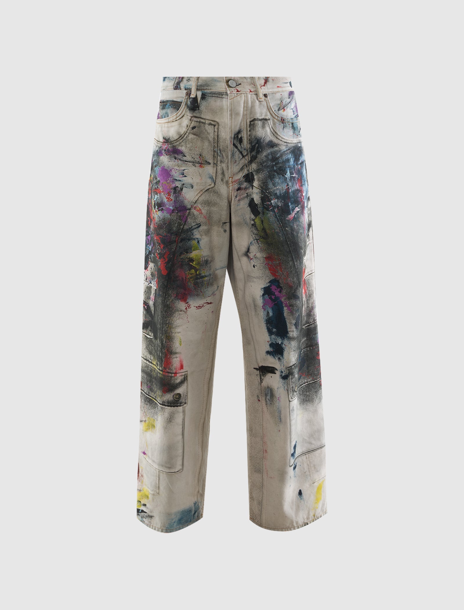 Оригінальна Painted Trouser Acne studios – боковий вид