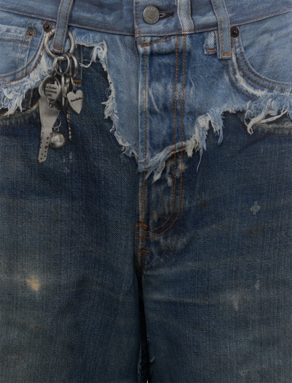 Trompe Loeil Jeans Acne studios – Гарантія оригінальності – вид ззаду