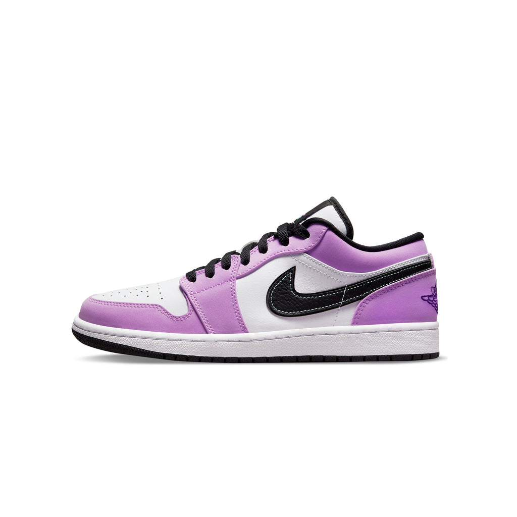 Оригінальна 1 Mens Low Se Shoes Violet Shock Air jordan – боковий вид