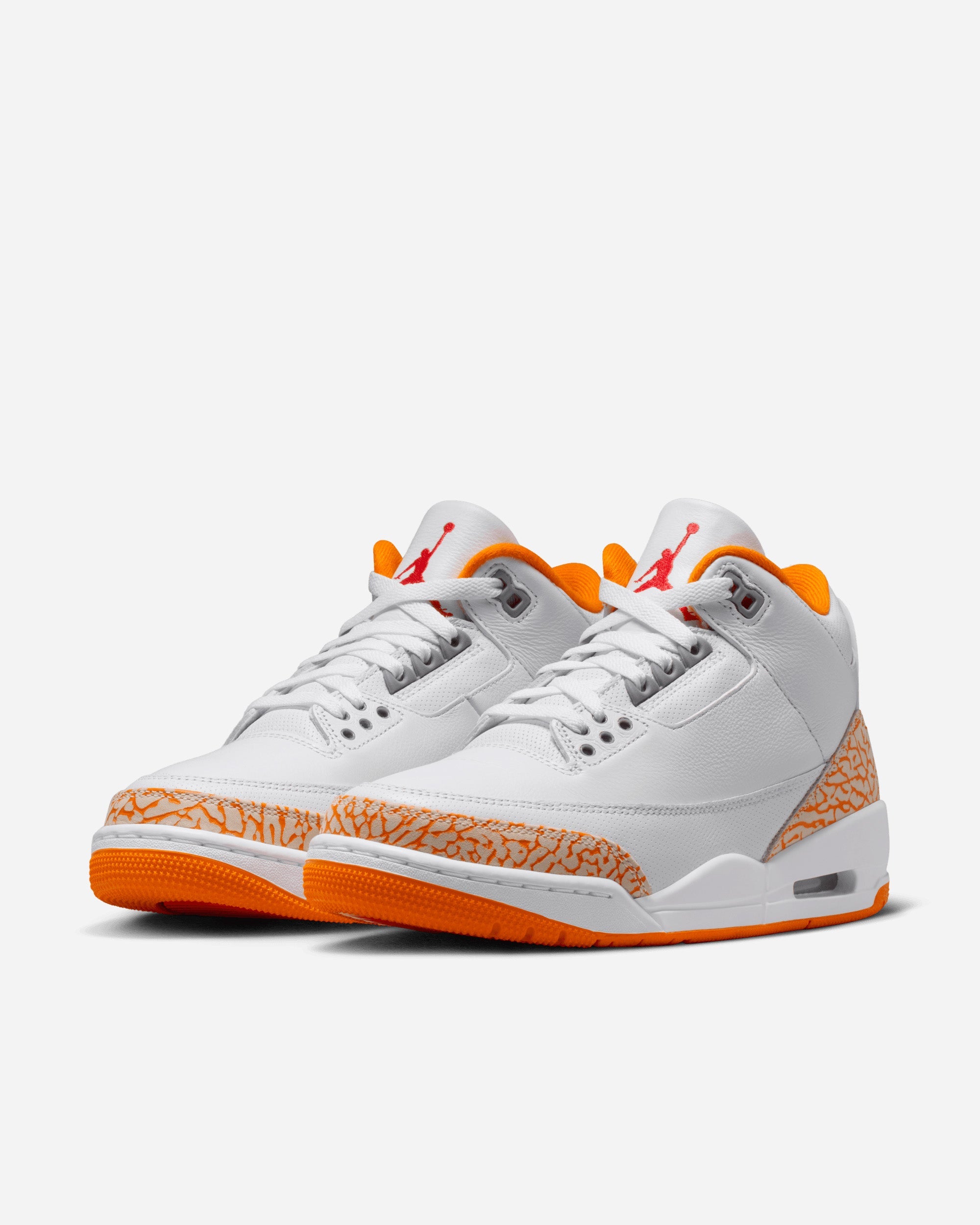 Air Jordan 3 Orange Citrus Nike оригінал – Купити в Україні – вид ззаду
