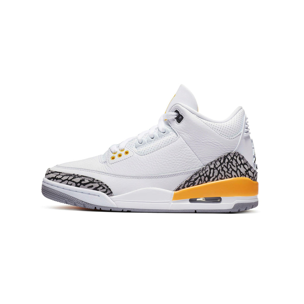 Womens 3 Retro Laser Orange Shoes Air jordan оригінал – Купити в Україні – боковий вид