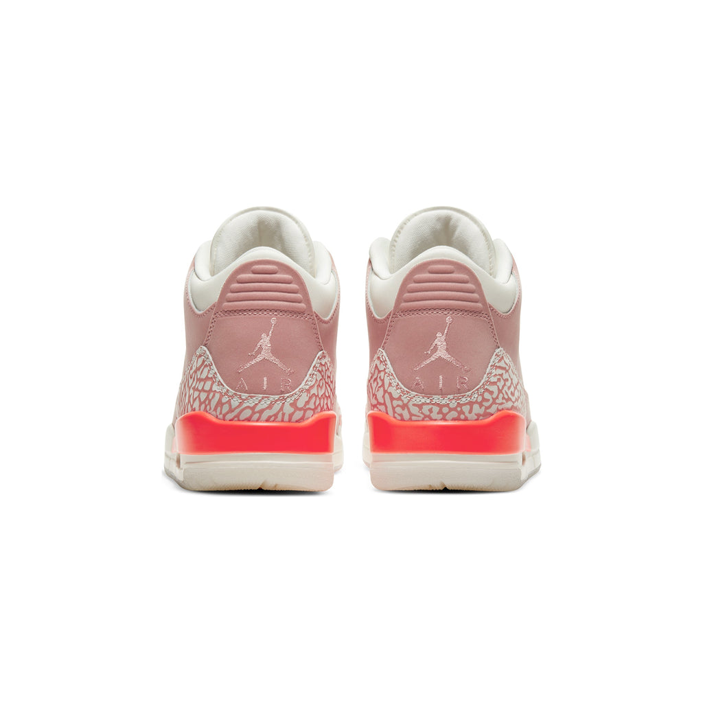 Оригінальна Womens 3 Retro Rust Pink Shoes Air jordan – детальний вид