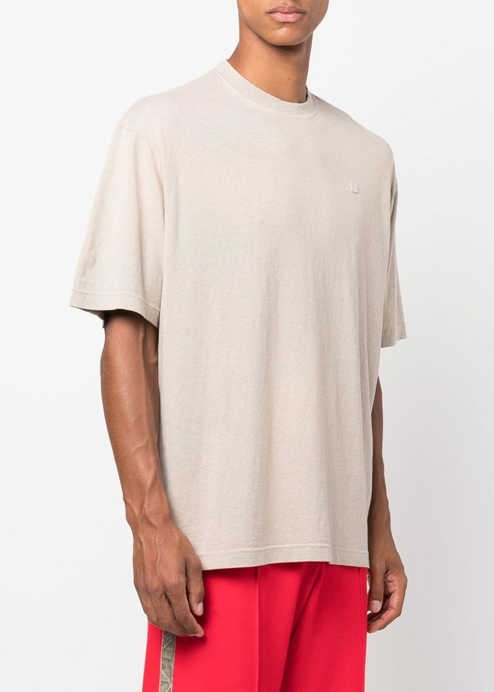 Оригінальна Beige Exford Fade T-Shirt Acne studios – вид ззаду