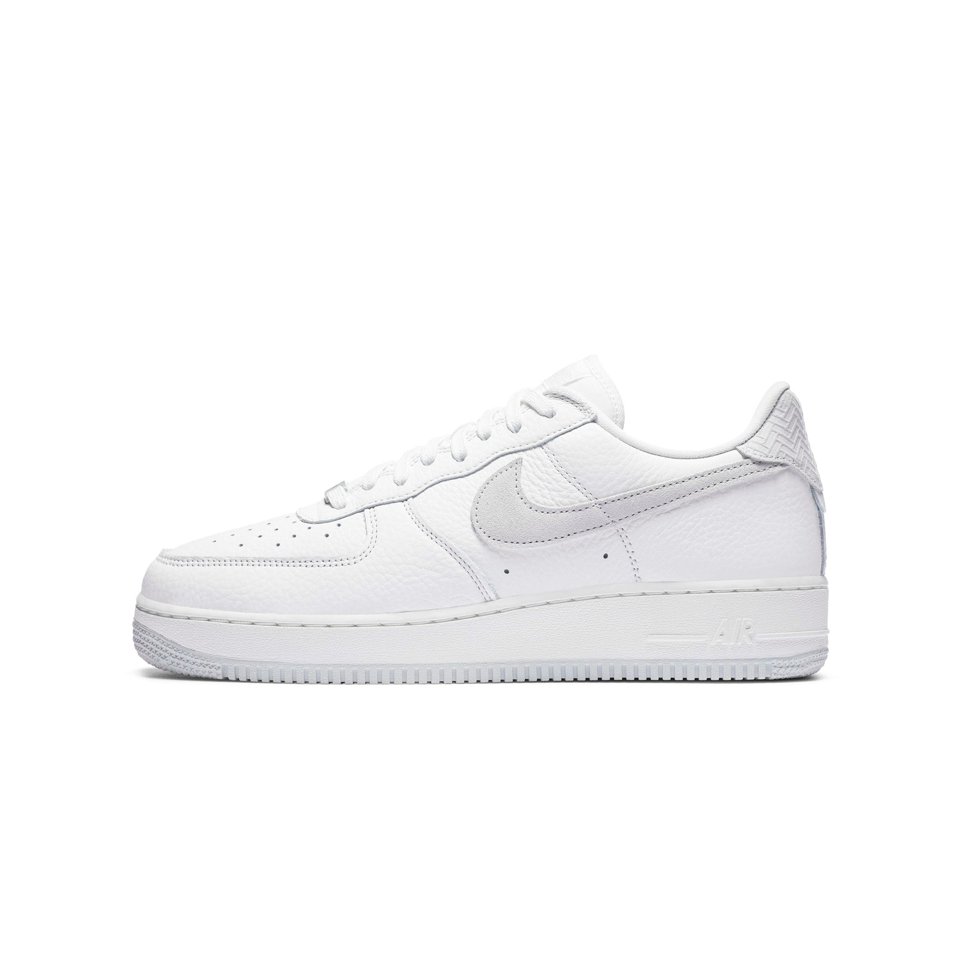 Men Air Force 1 07 Craft Summit White Shoe Nike – Гарантія оригінальності – боковий вид