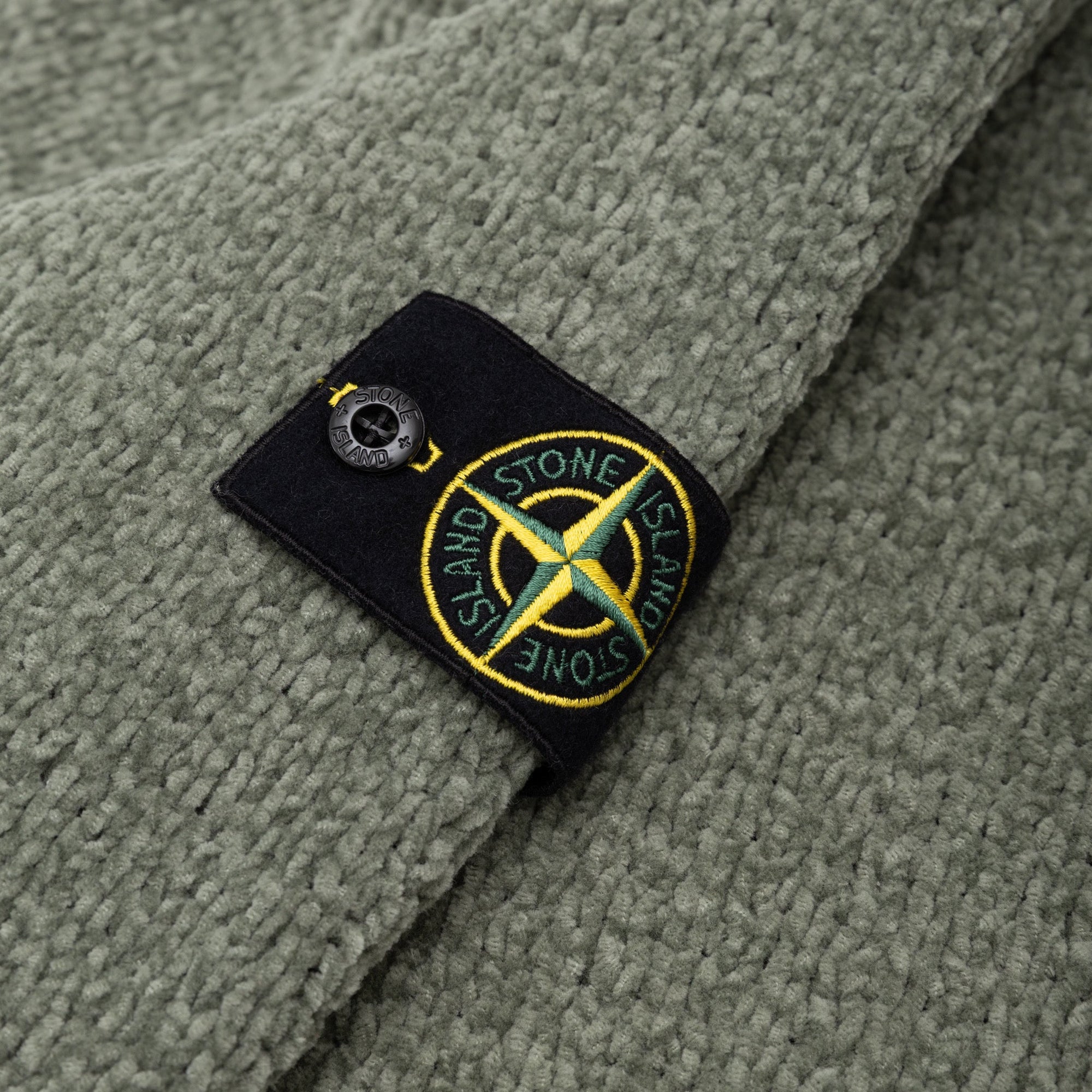 Cotton Chenille Cardigan Stone island оригінал – Купити в Україні – збільшений вид - STONE ISLAND