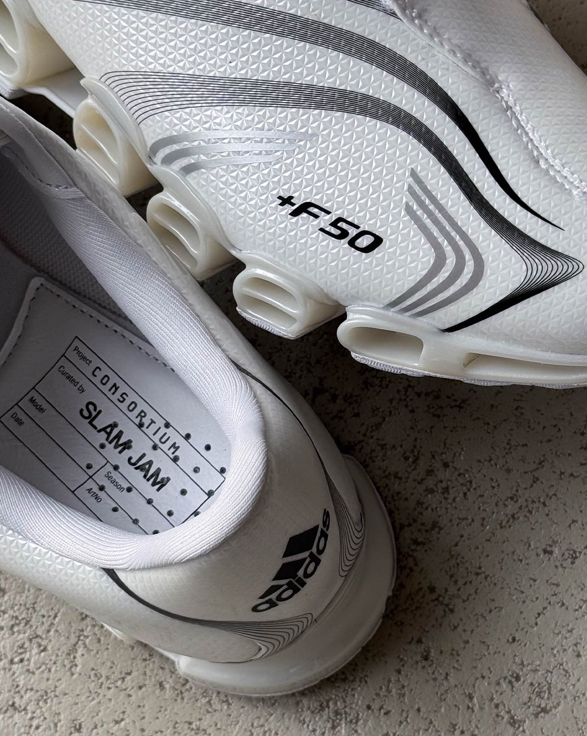 X Slam Jam F50 Tunit Mega Consortium Adidas – Гарантія оригінальності – детальний вид - ADIDAS