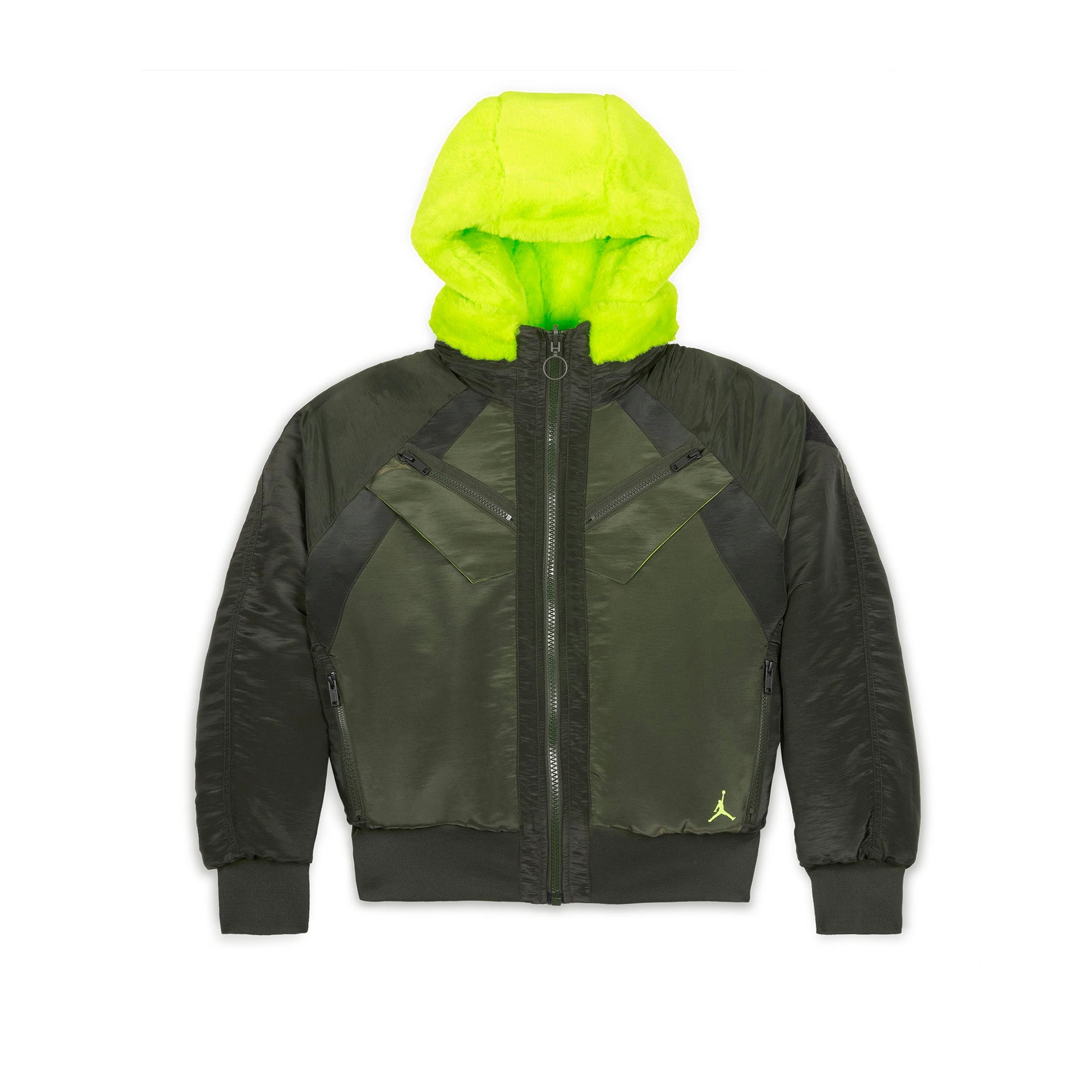 Оригінальна Womens Reversible Bomber Jacket Air jordan – боковий вид