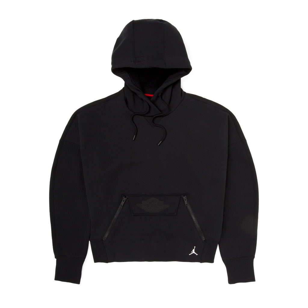 Оригінальна Womens Fleece Hoodie [cq6671 010] Air jordan – боковий вид