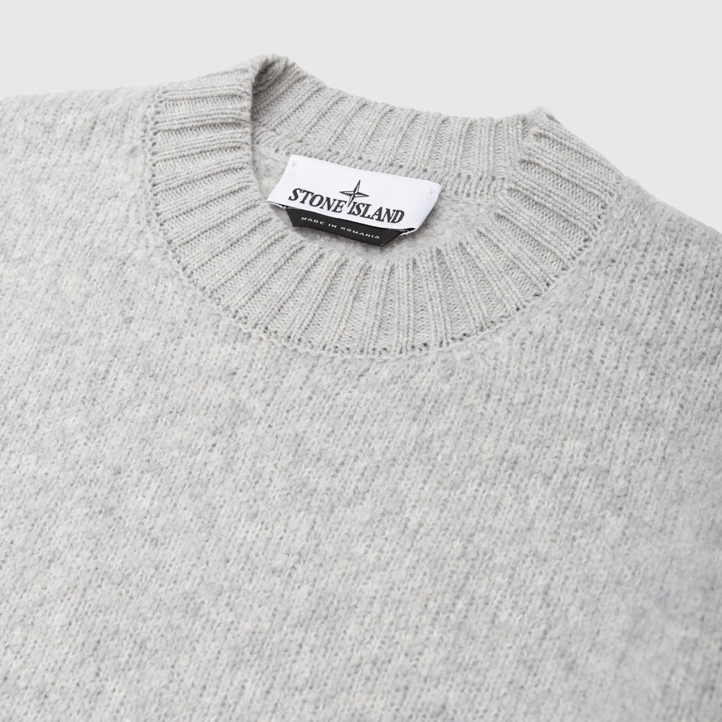 Fancy Yarn Crewneck Sweater Stone island оригінал – Купити в Україні – вид ззаду