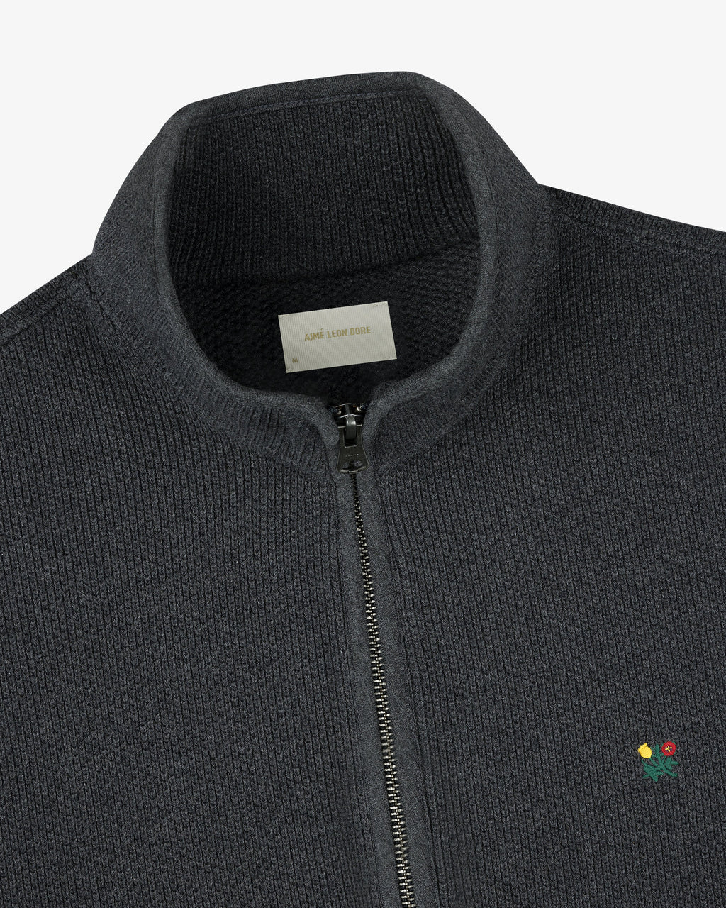 Crest Piqué Half-Zip Pullover Aime leon dore – Гарантія оригінальності – детальний вид