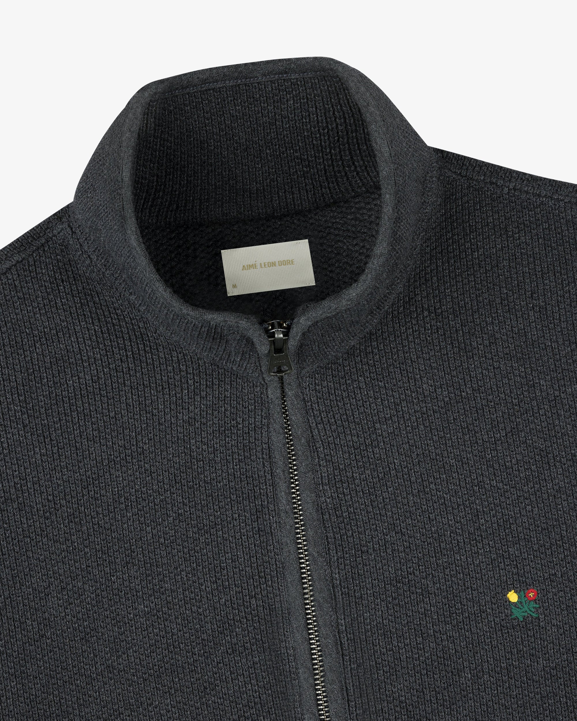Crest Piqué Half-Zip Pullover Aime leon dore – Гарантія оригінальності – детальний вид
