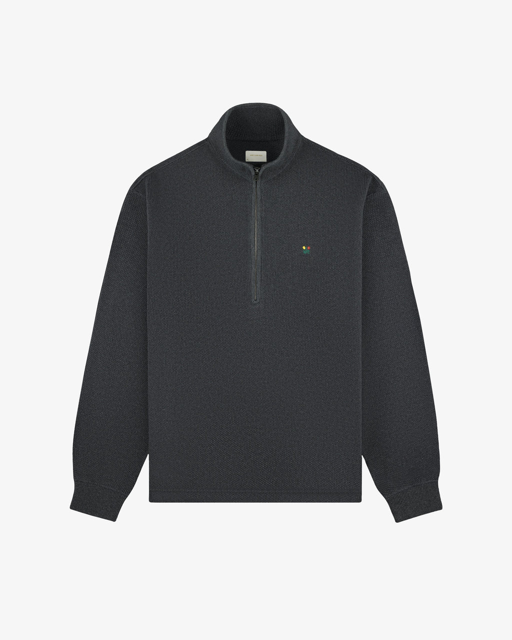 Crest Piqué Half-Zip Pullover Aime leon dore – Гарантія оригінальності – вид ззаду