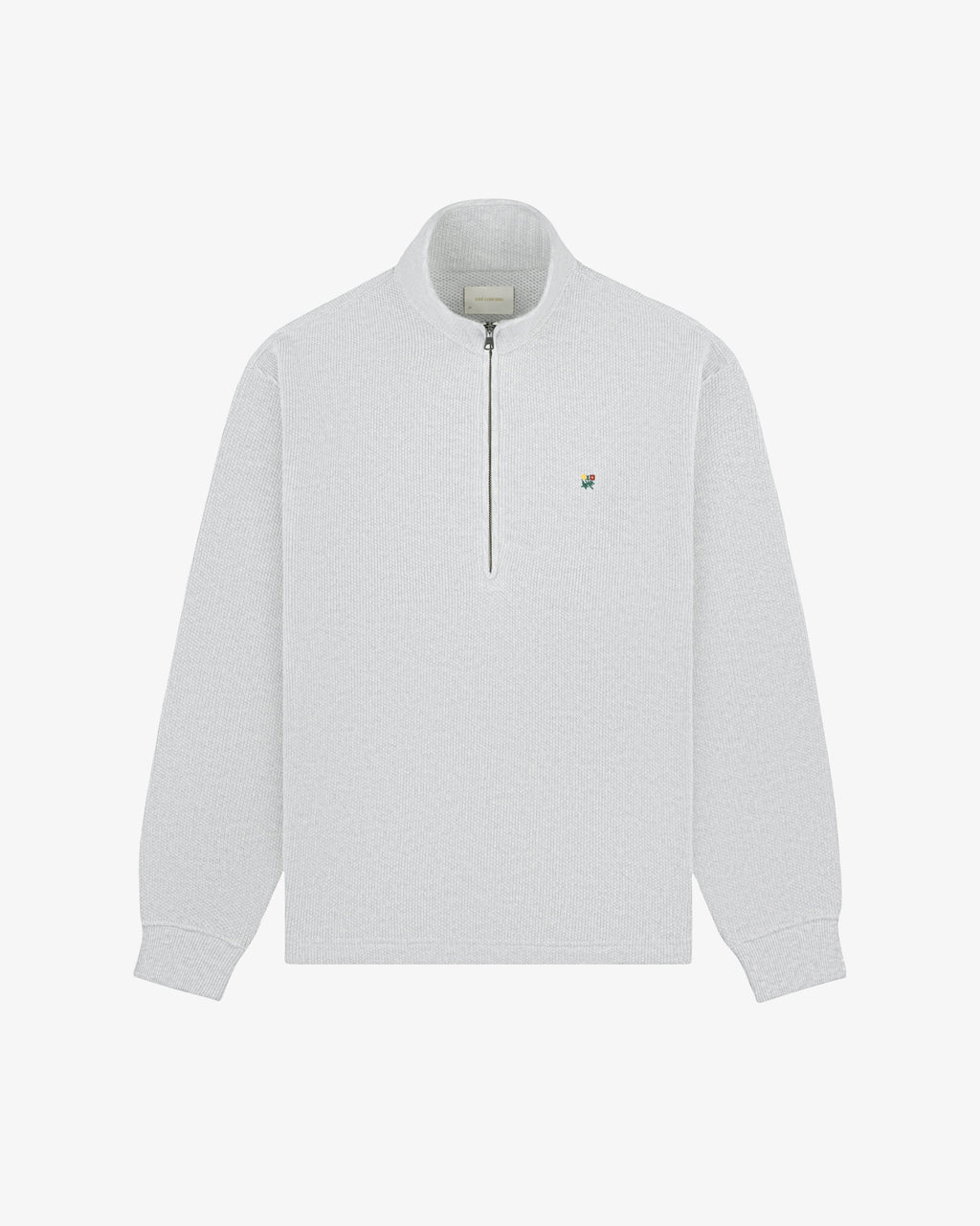 Crest Piqué Half-Zip Pullover Aime leon dore – Гарантія оригінальності – вид ззаду