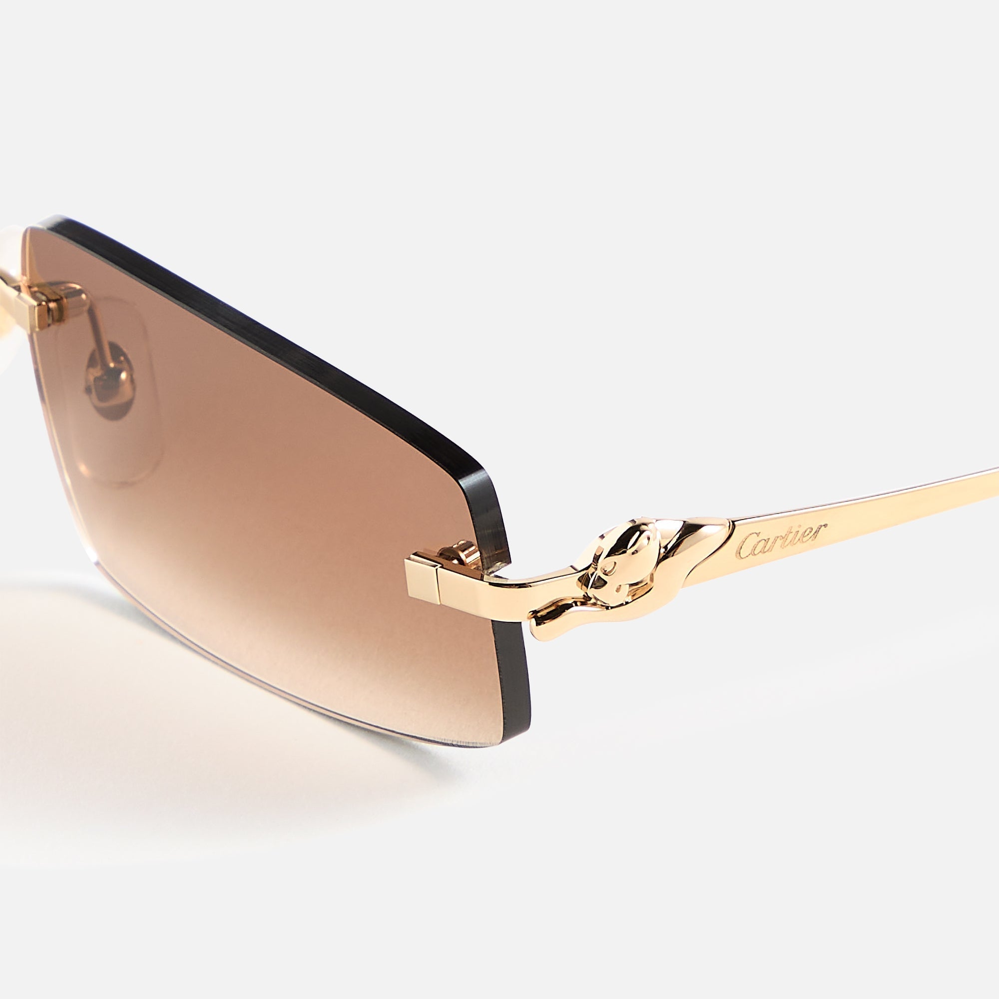 Rectangular Frames Gold Brown Cartier оригінал – Купити в Україні – детальний вид