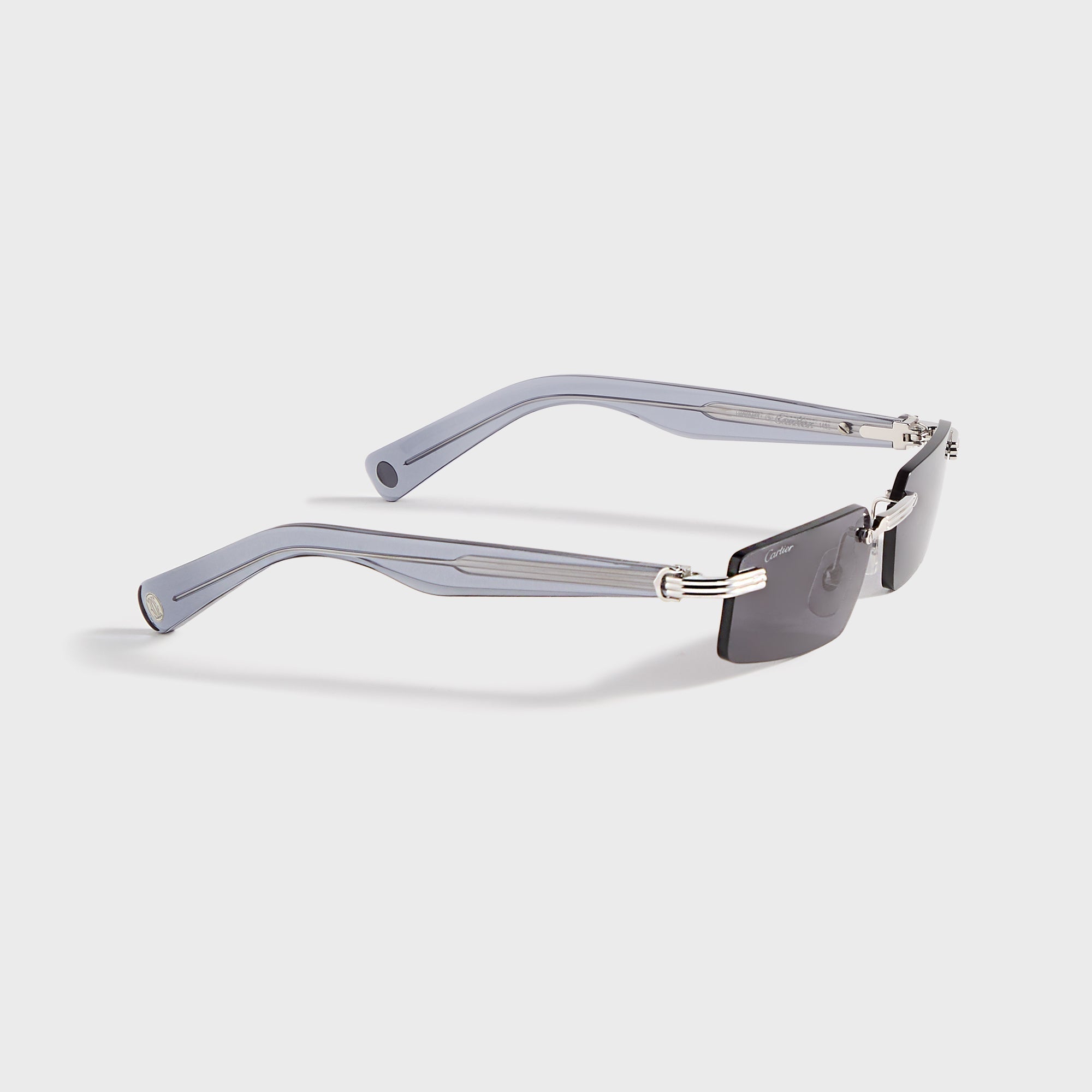Rectangular Sunglasses Silver Cartier оригінал – Купити в Україні – вид ззаду