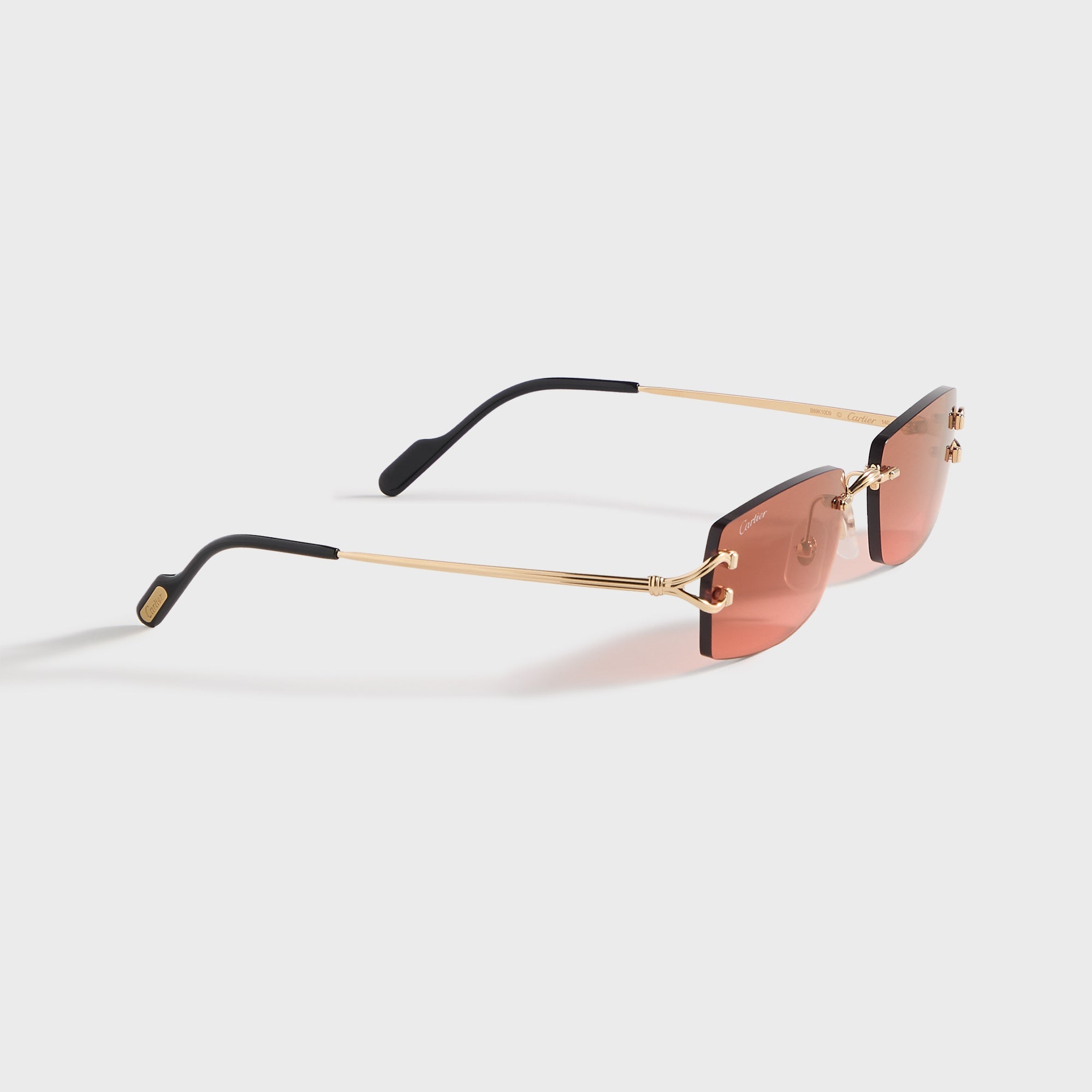 Оригінальна Ct0550s Sunglasses Gold Cartier – вид ззаду