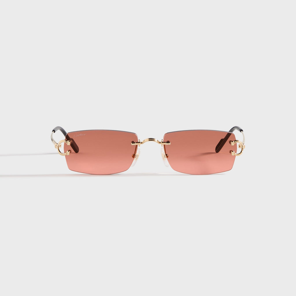 Оригінальна Ct0550s Sunglasses Gold Cartier – боковий вид