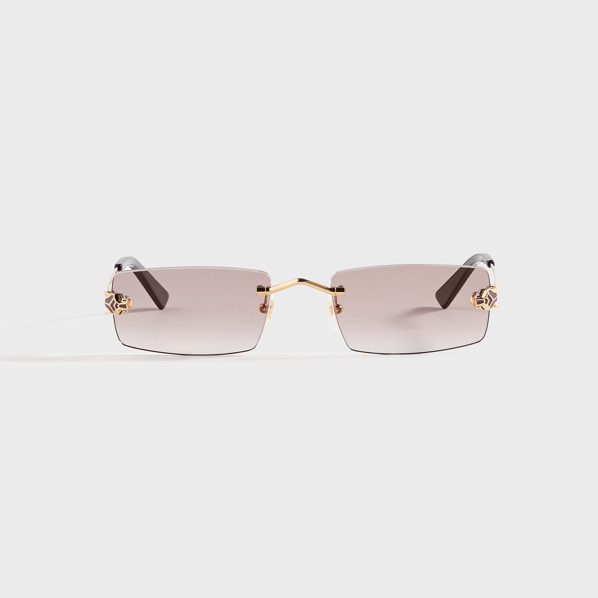 Rectangle Sunglasses Gold Cartier оригінал – Купити в Україні – боковий вид