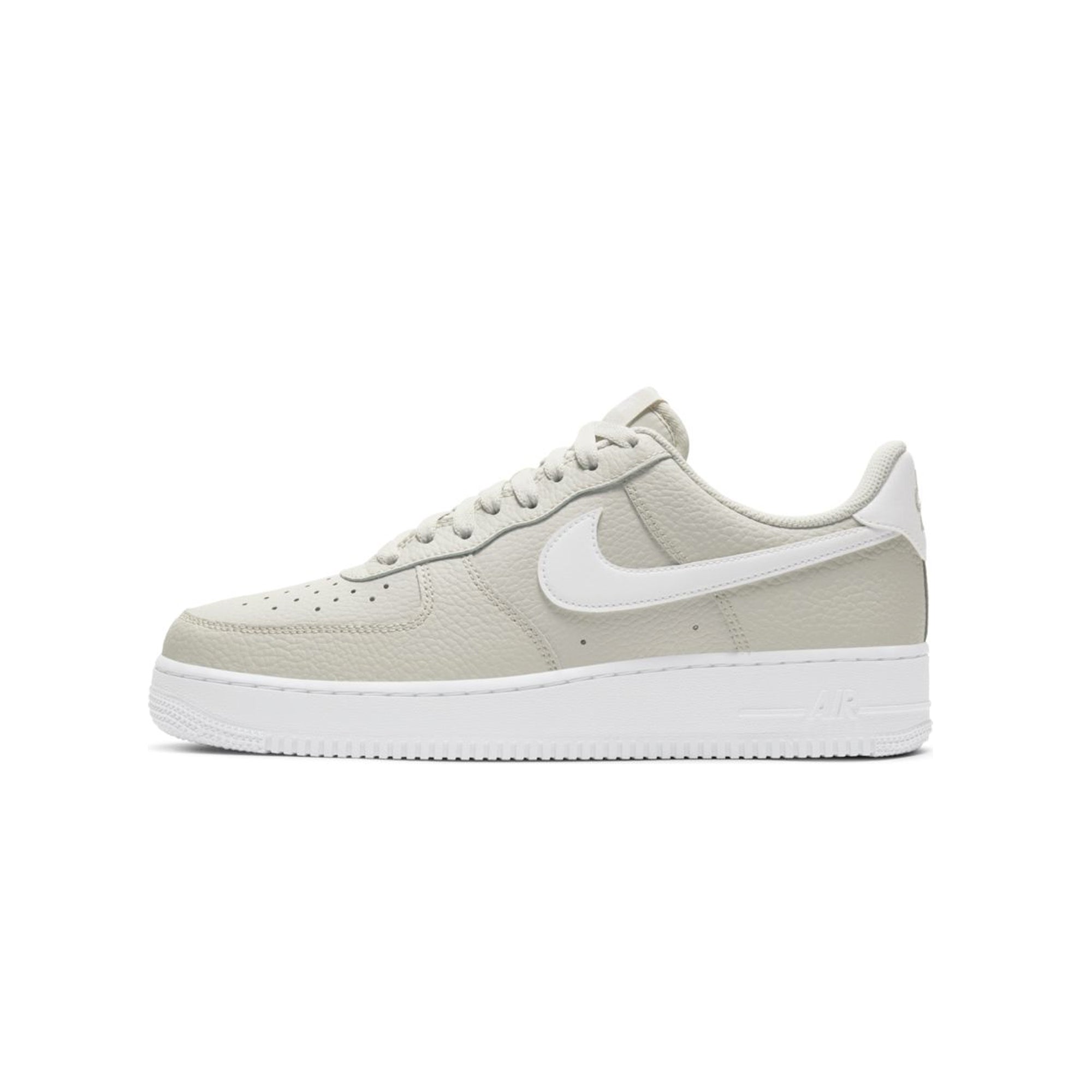 Mens Air Force 1 07 Shoes Light Bone Nike – Гарантія оригінальності – боковий вид