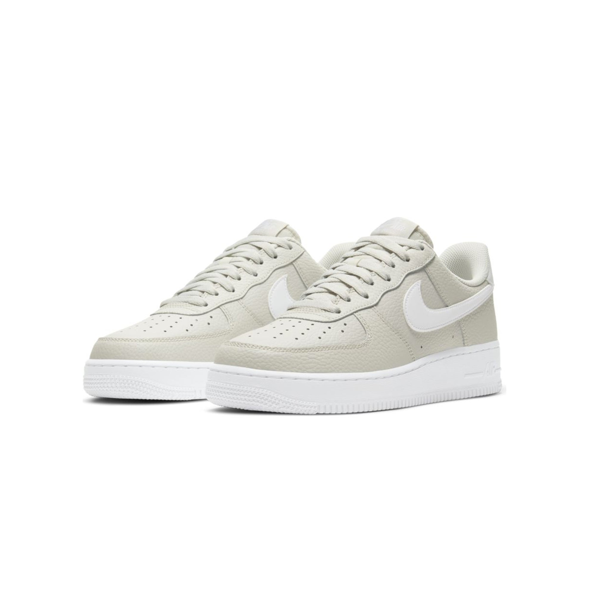 Mens Air Force 1 07 Shoes Light Bone Nike – Гарантія оригінальності – вид ззаду