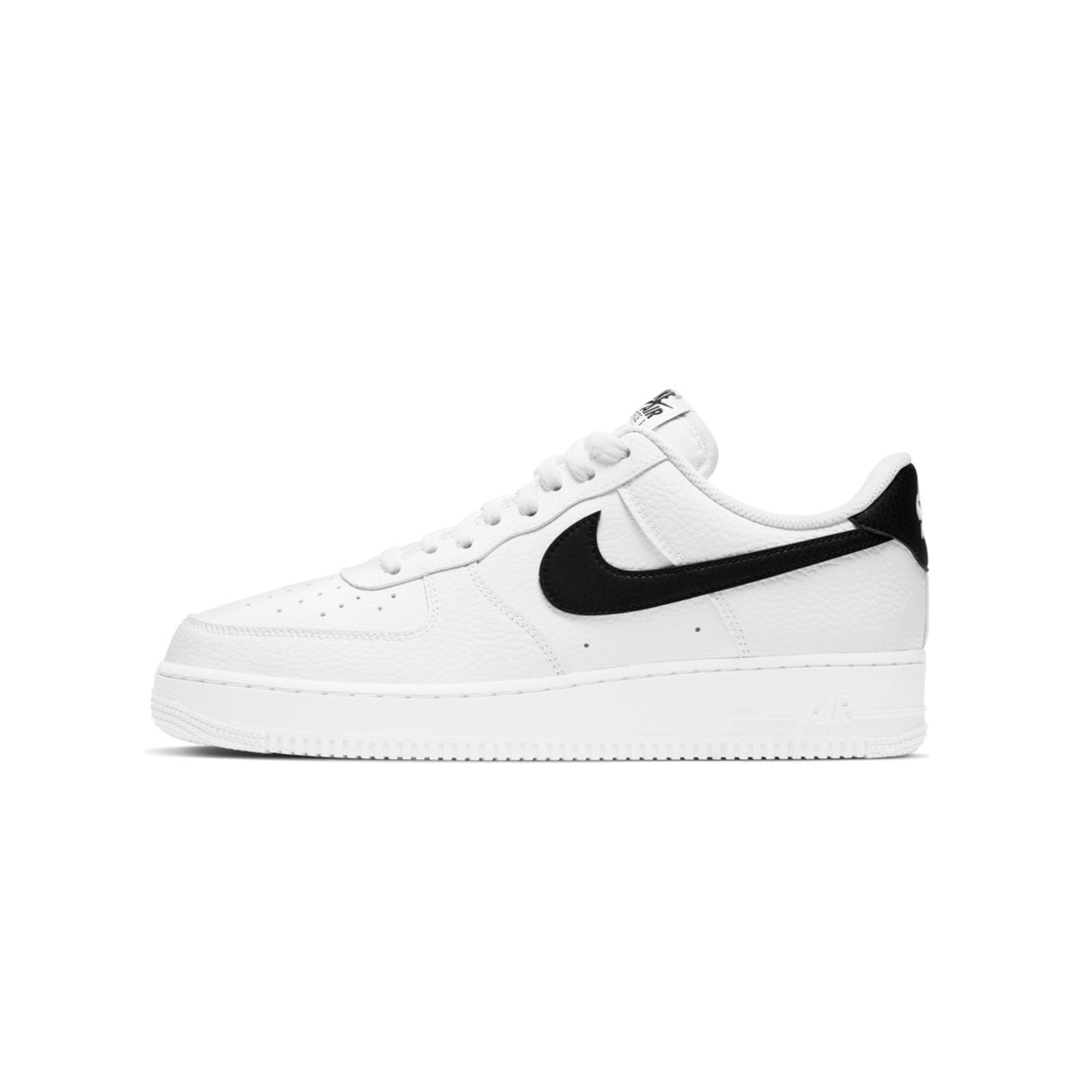 Оригінальна Mens Air Force 1 07 Shoes White Nike – боковий вид