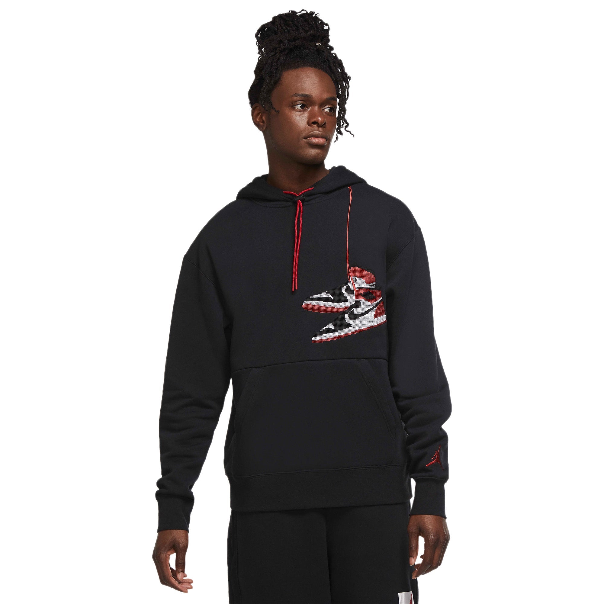 Оригінальна Men Jumpman Holiday Hoodie Air jordan – боковий вид