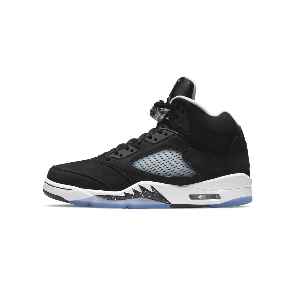 Mens 5 Retro Shoes Black Air jordan оригінал – Купити в Україні – боковий вид