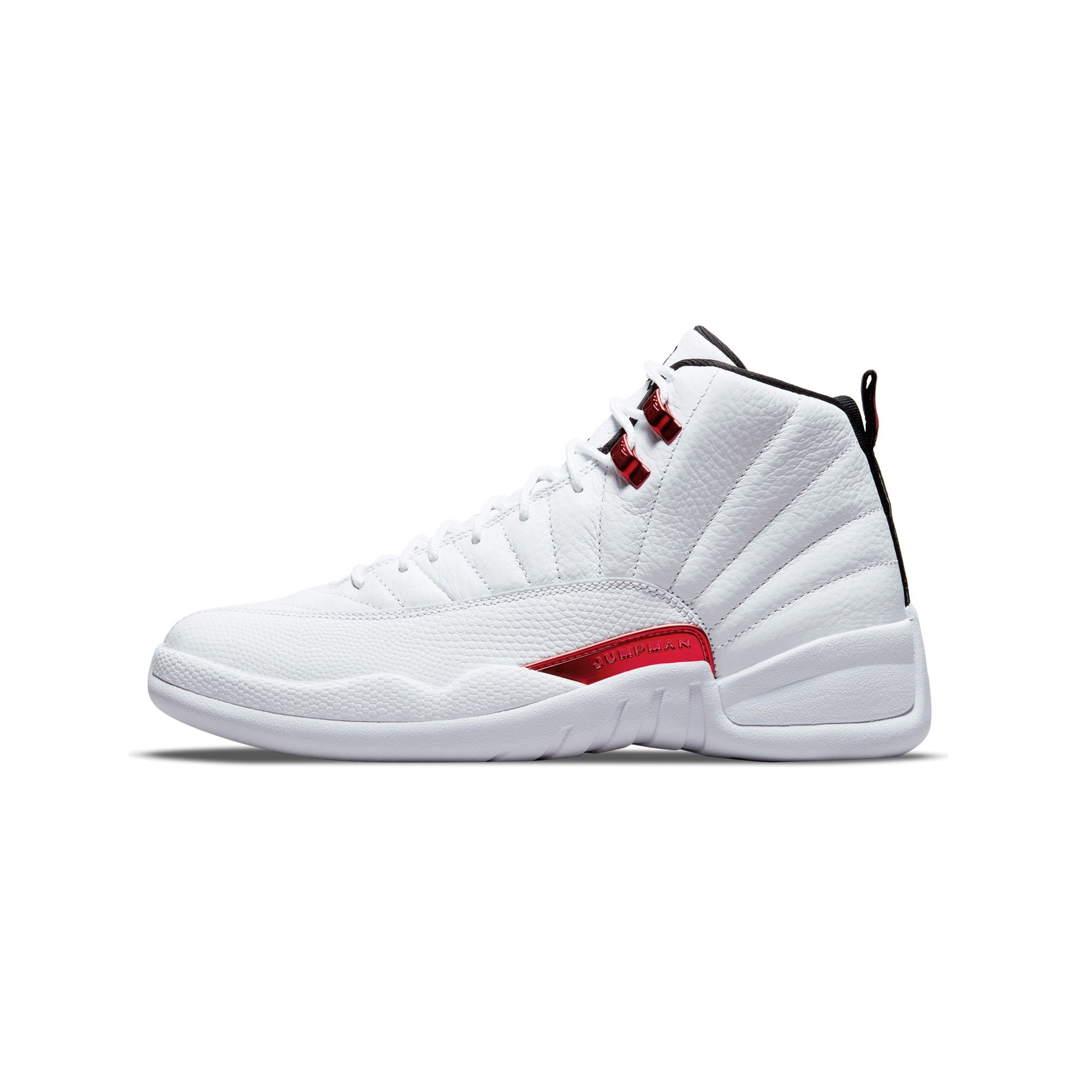 Mens 12 Retro Shoes White Air jordan – Гарантія оригінальності – боковий вид