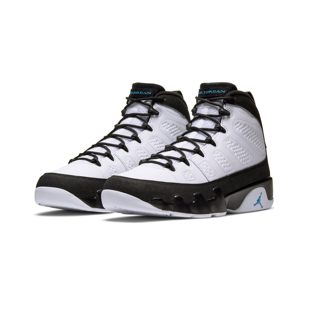 Mens 9 Retro University Blue Shoes Air jordan – Гарантія оригінальності – вид ззаду