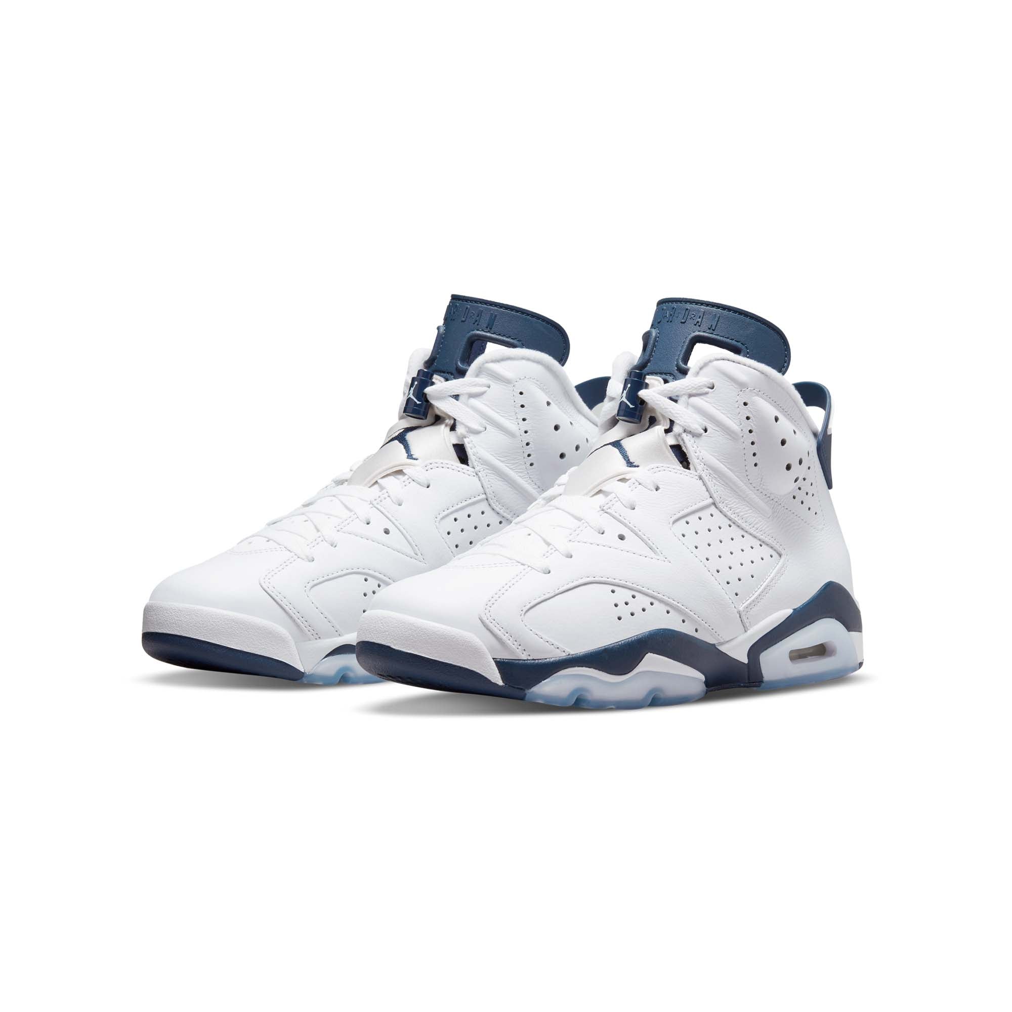 6 Mens Retro Shoe White Air jordan оригінал – Купити в Україні – вид ззаду