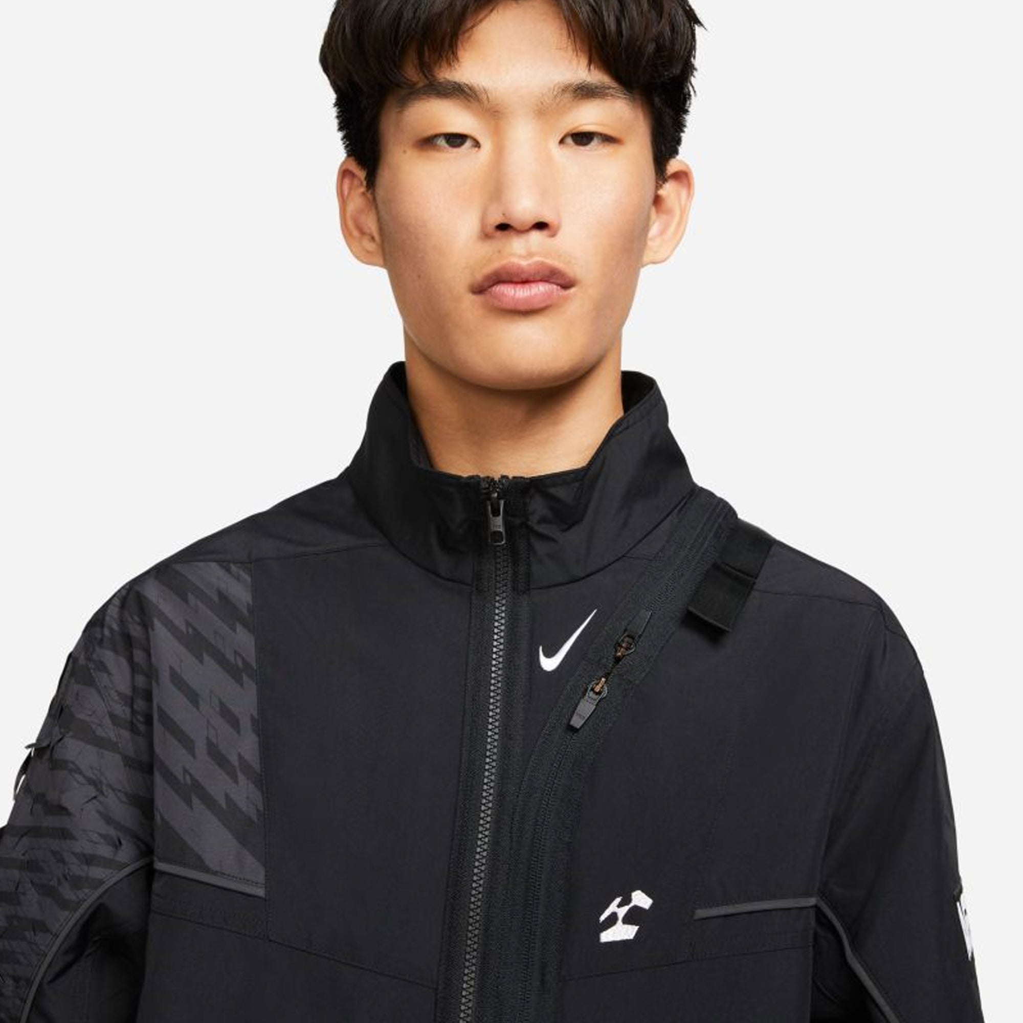 Nrg Mens Cs Woven Jacket Black Nike оригінал – Купити в Україні – збільшений вид - NIKE