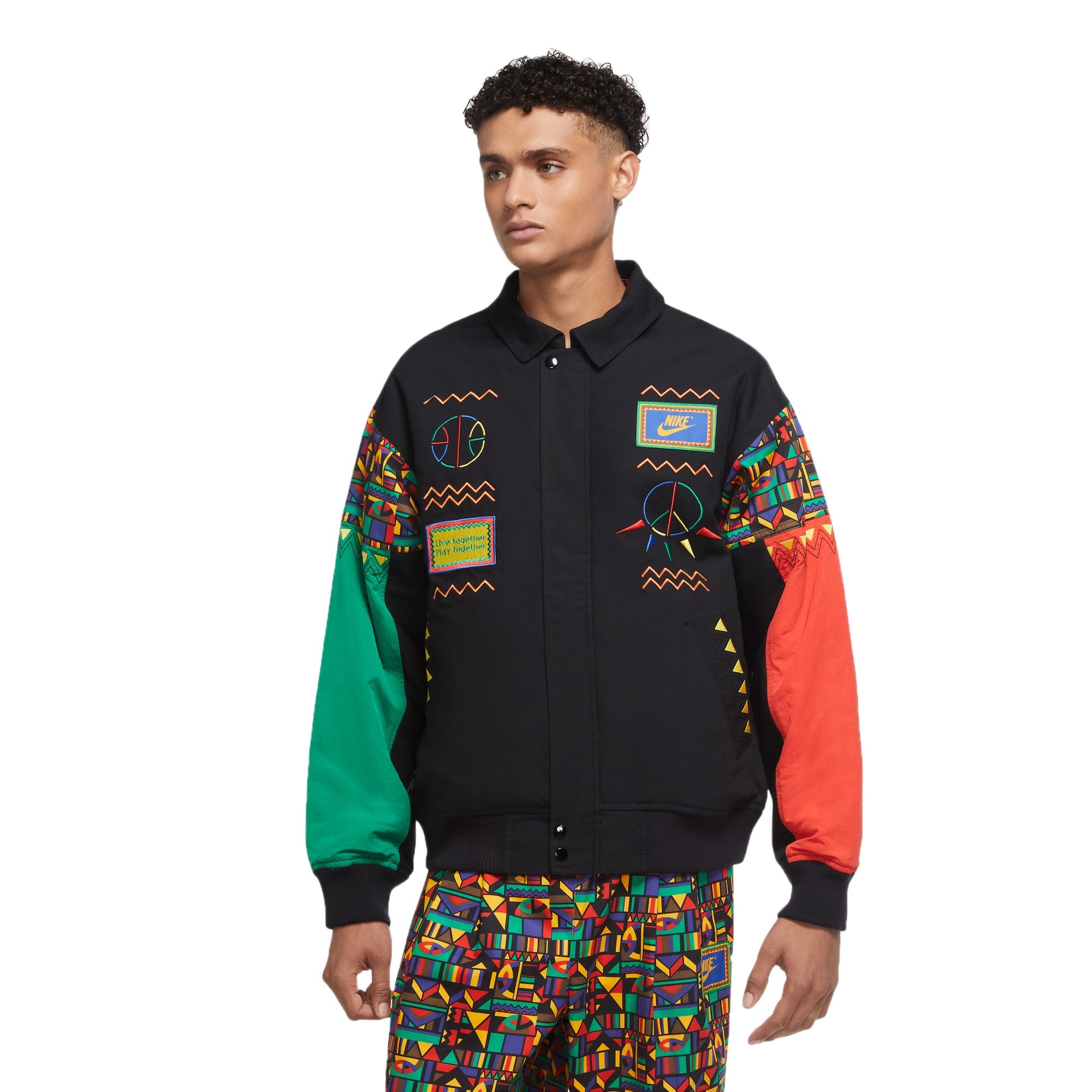 Mens Sportswear Reissue Woven Jacket Nike оригінал – Купити в Україні – вид ззаду - NIKE