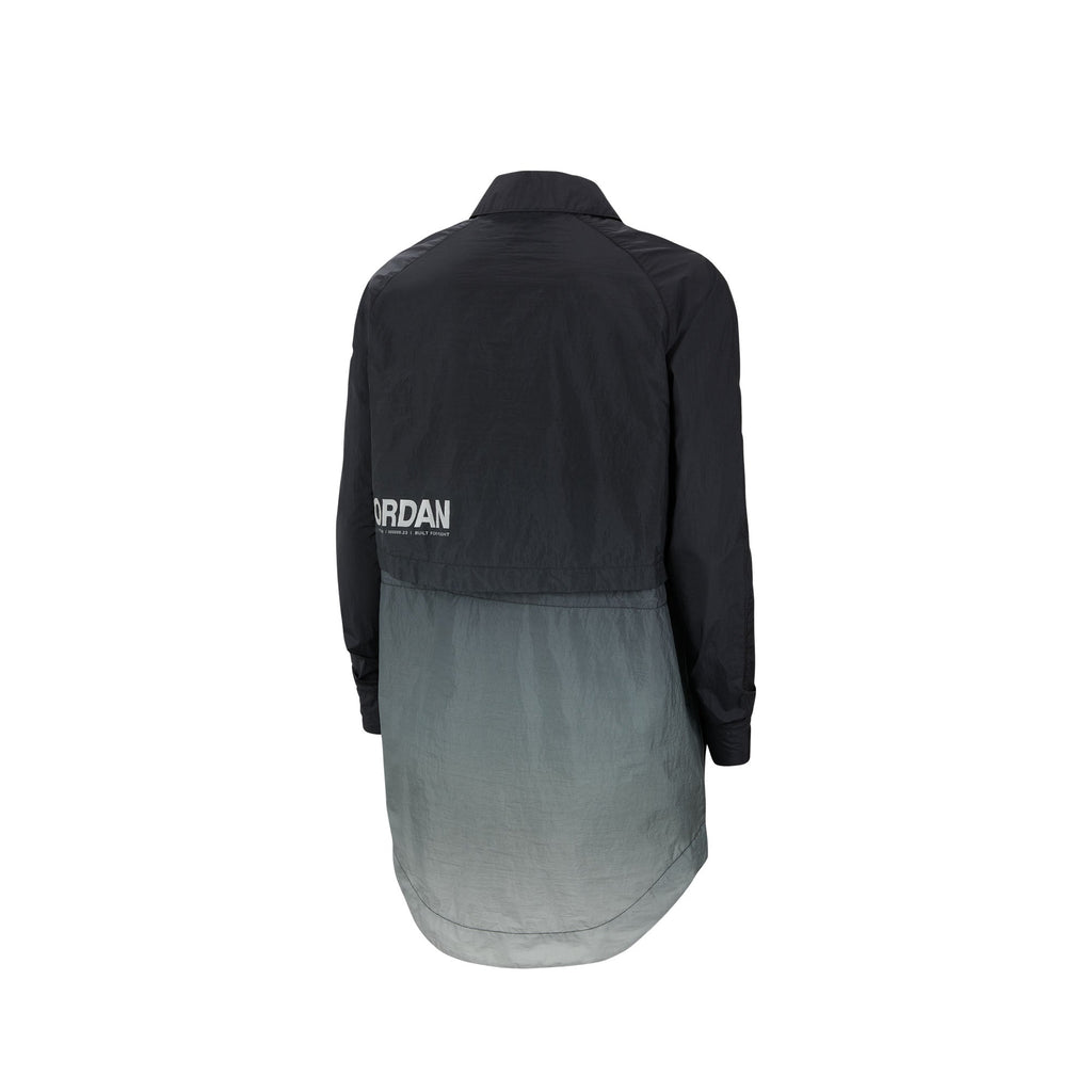 Оригінальна Womens Black Windbreaker Jacket Air jordan – вид ззаду