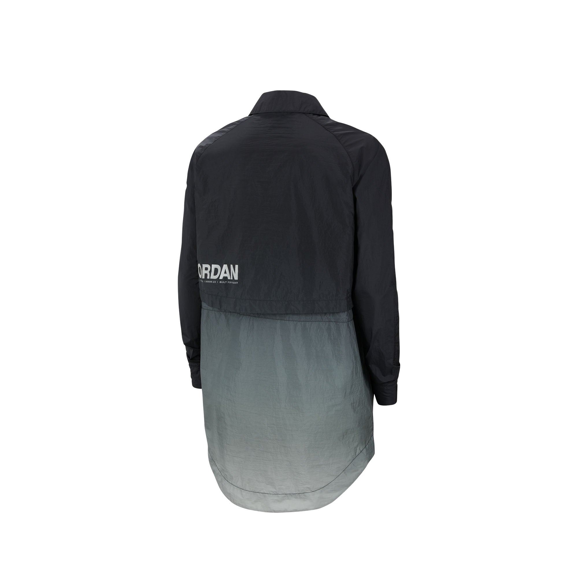 Оригінальна Womens Black Windbreaker Jacket Air jordan – вид ззаду
