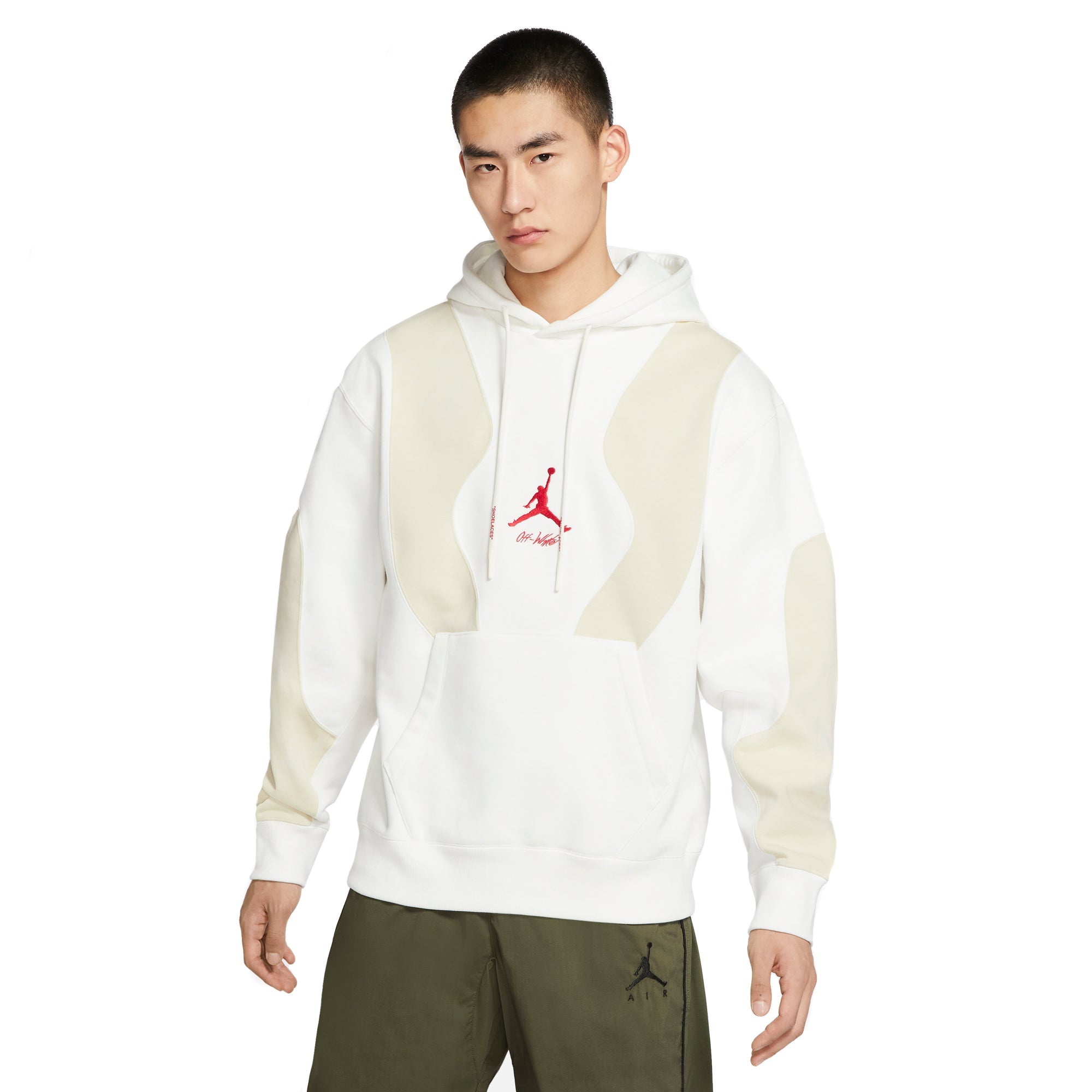 X Off White Mens Pullover Hoodie Air jordan оригінал – Купити в Україні – боковий вид