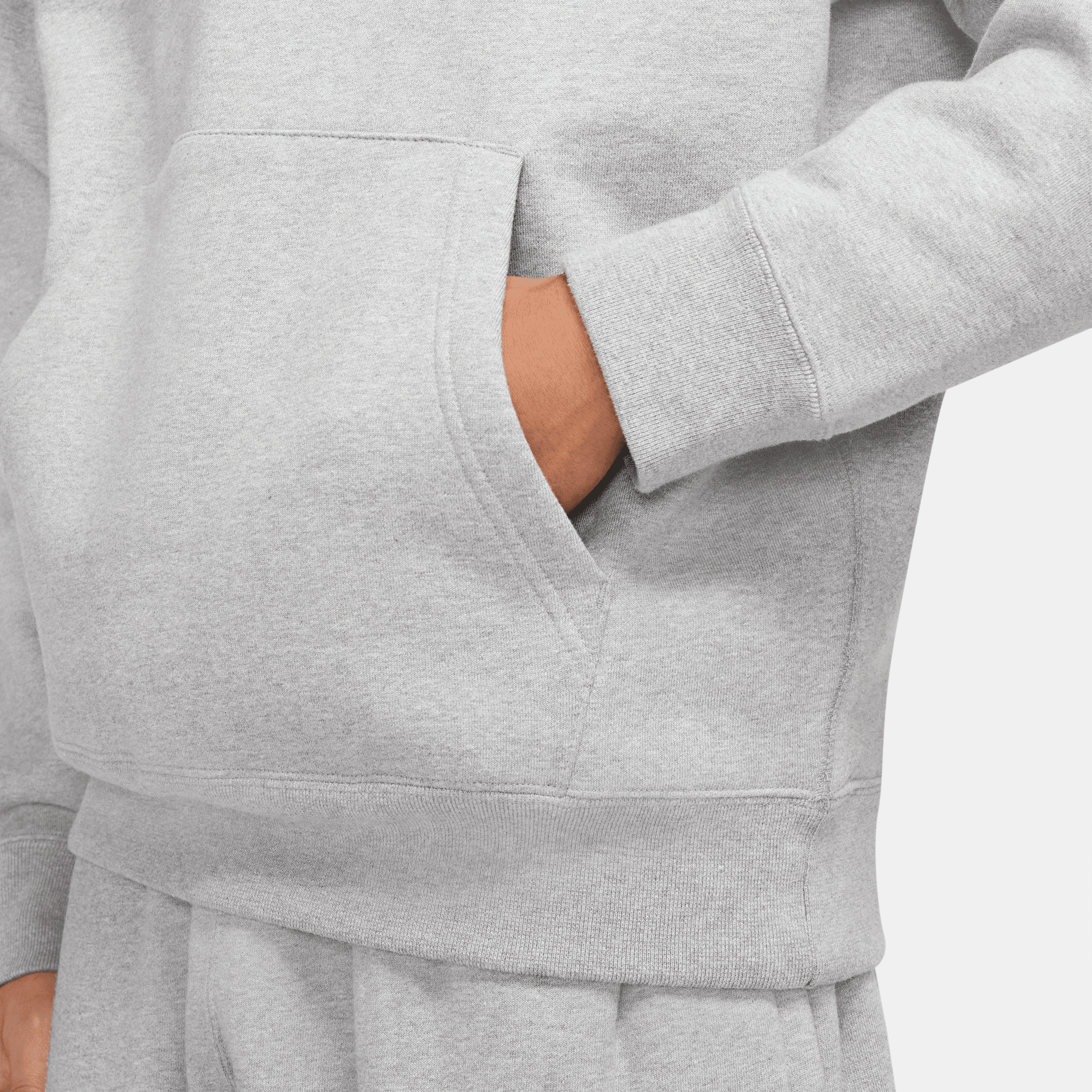 Mens Solo Swoosh Fleece Hoodie Nike – Гарантія оригінальності – збільшений вид