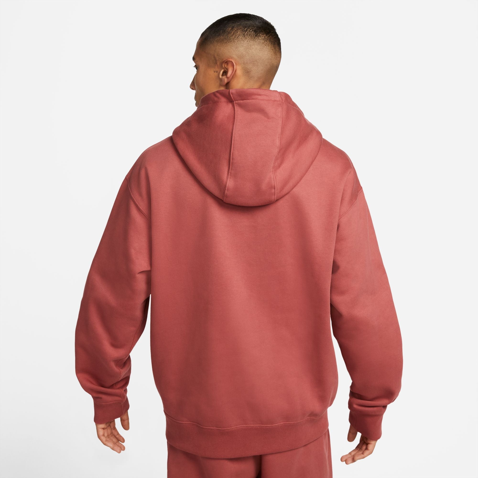 Mens Solo Swoosh Fleece Hoodie Nike – Гарантія оригінальності – детальний вид - NIKE