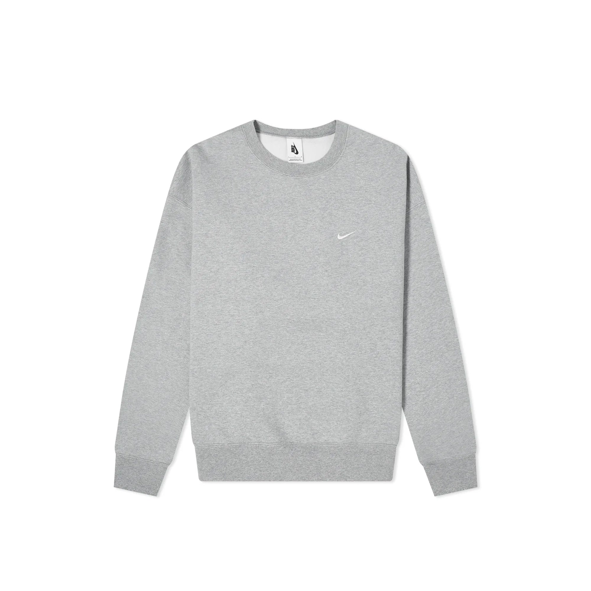 Mens Solo Swoosh Fleece Crew Nike оригінал – Купити в Україні – боковий вид - NIKE