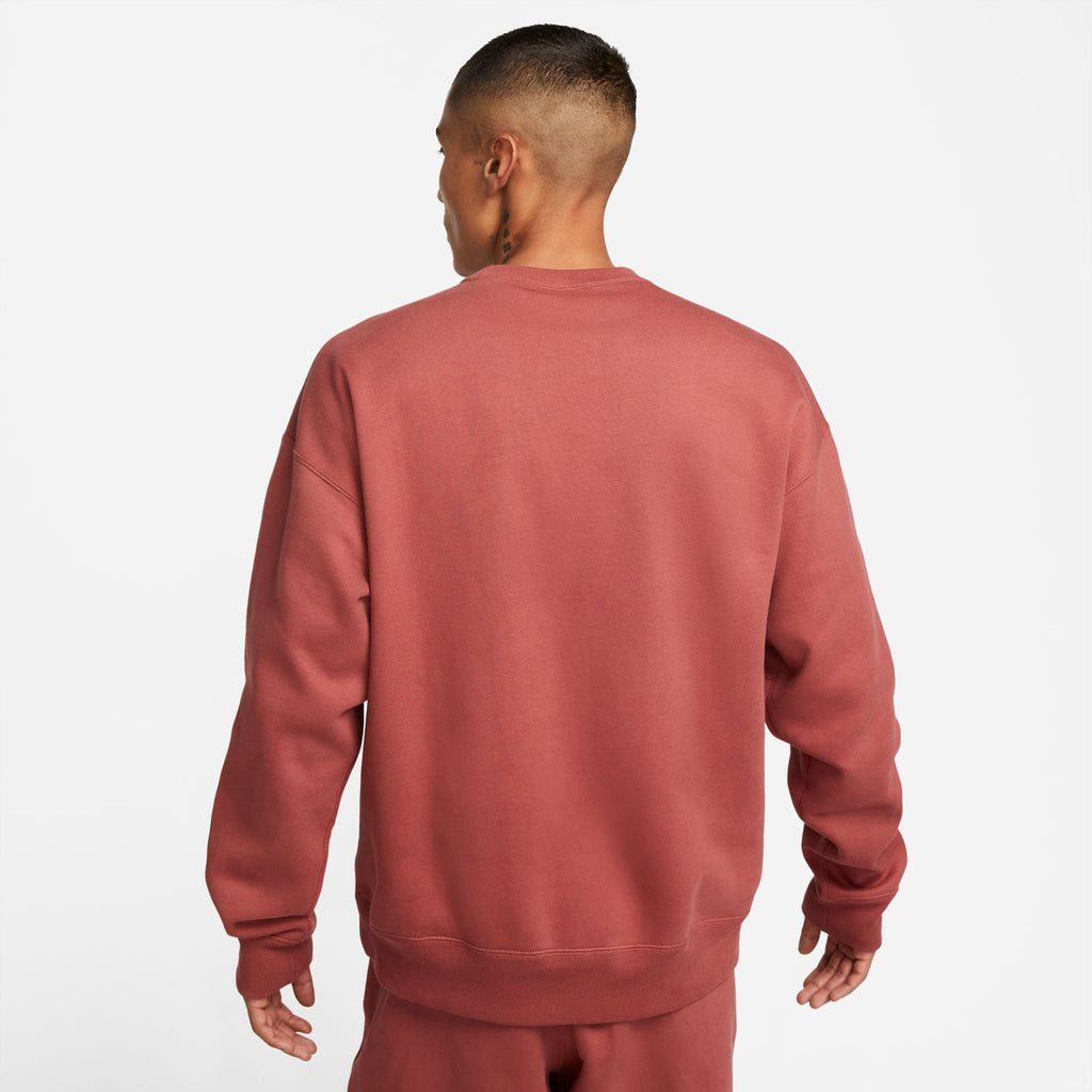 Mens Solo Swoosh Fleece Crew Nike оригінал – Купити в Україні – вид ззаду