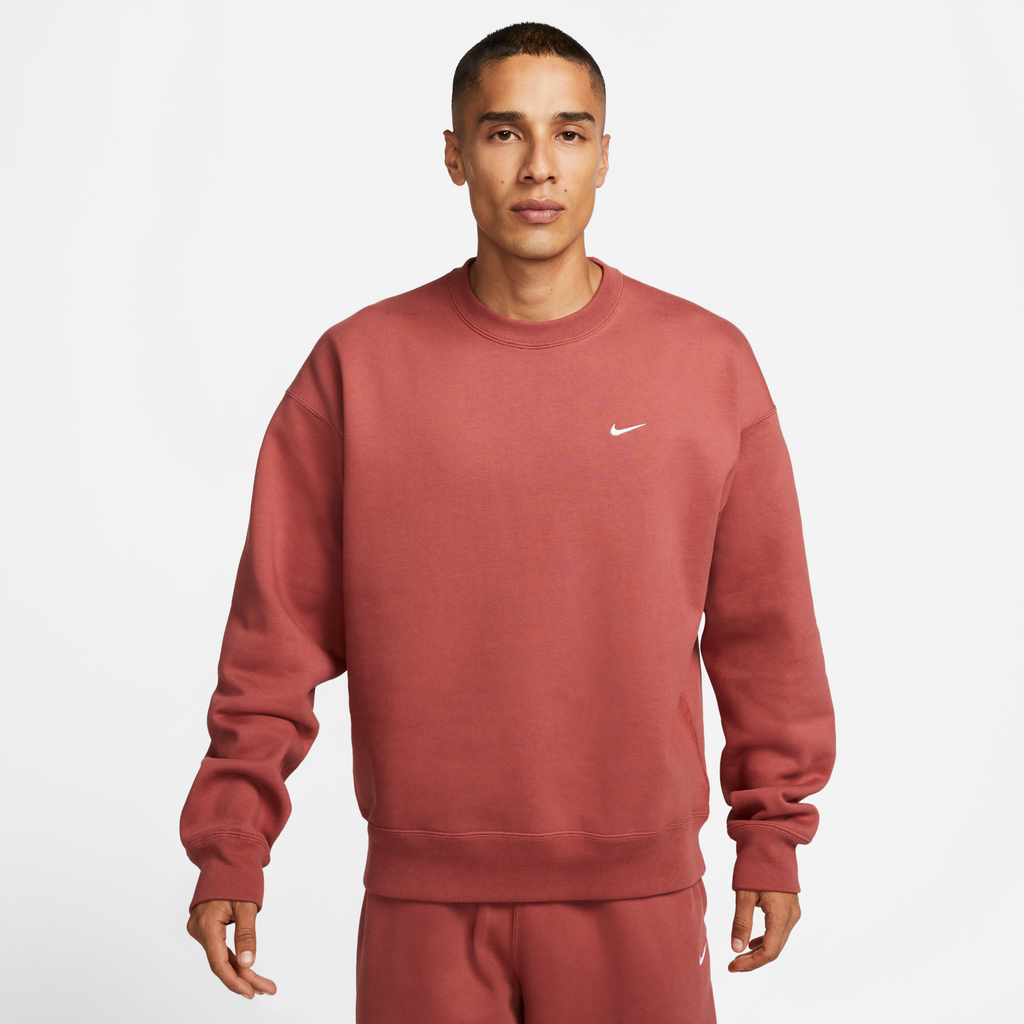 Mens Solo Swoosh Fleece Crew Nike оригінал – Купити в Україні – детальний вид