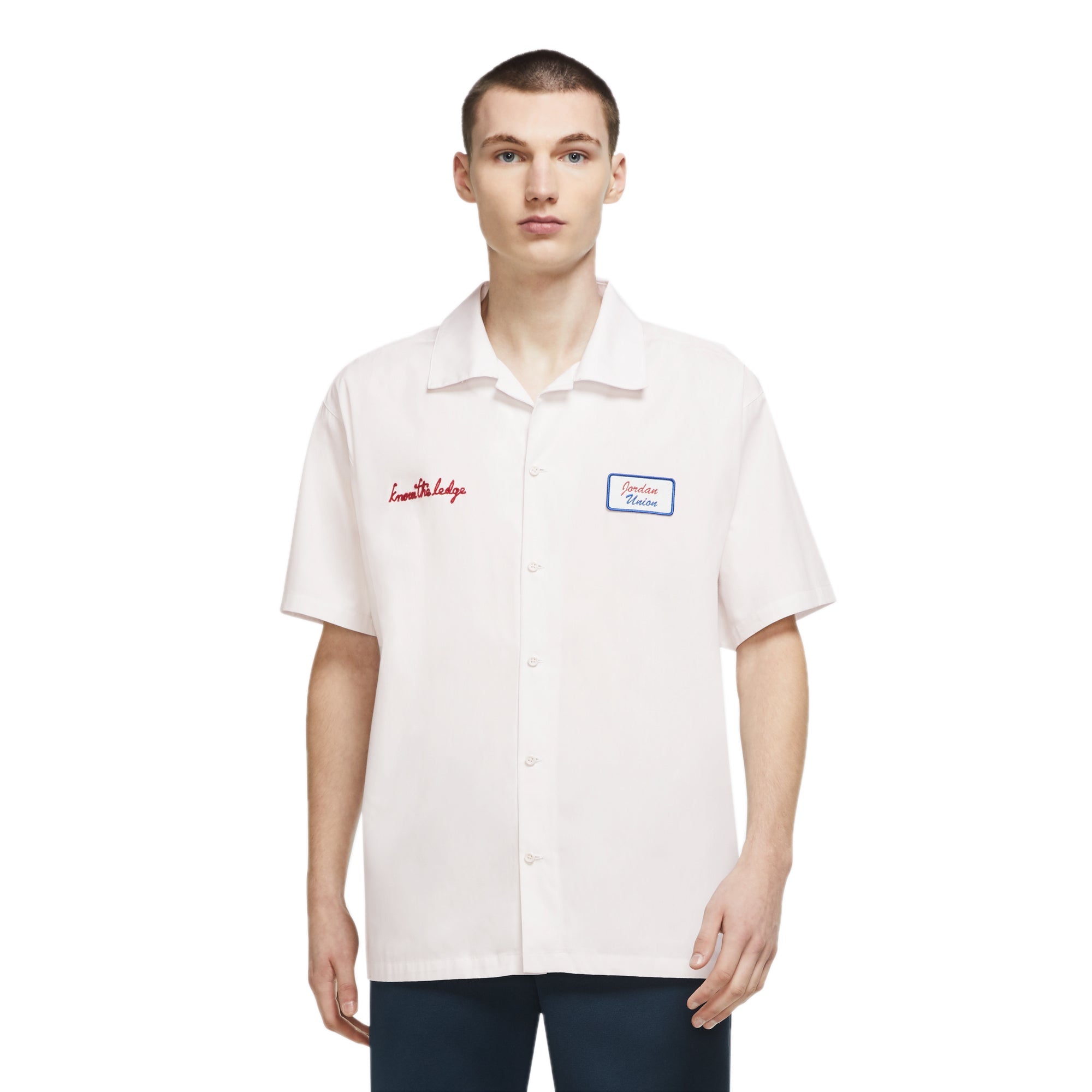 Оригінальна Men Jordan X Union Short Sleeve Top Air jordan – боковий вид